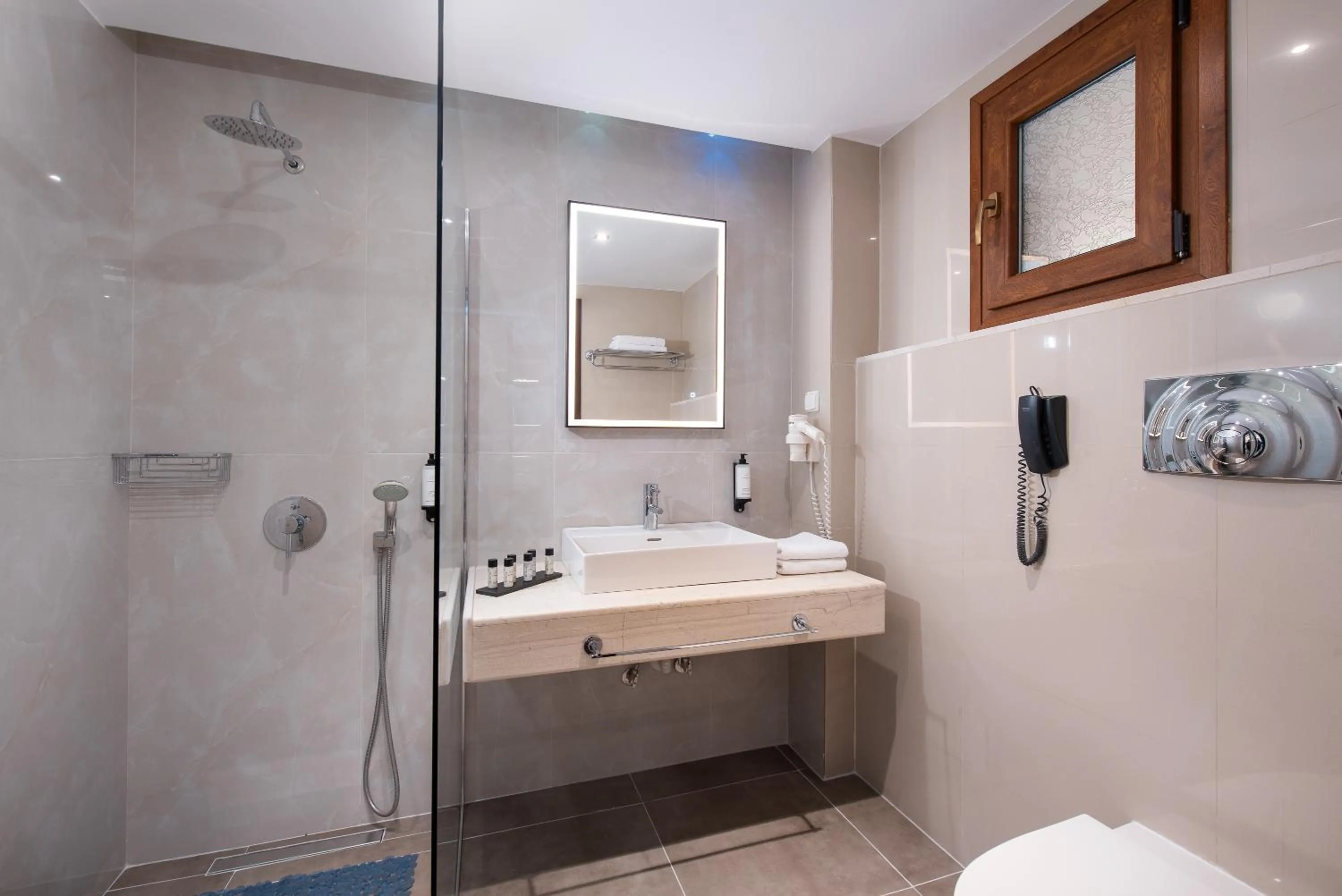 Bathroom in Olympion Sunset Halkidiki