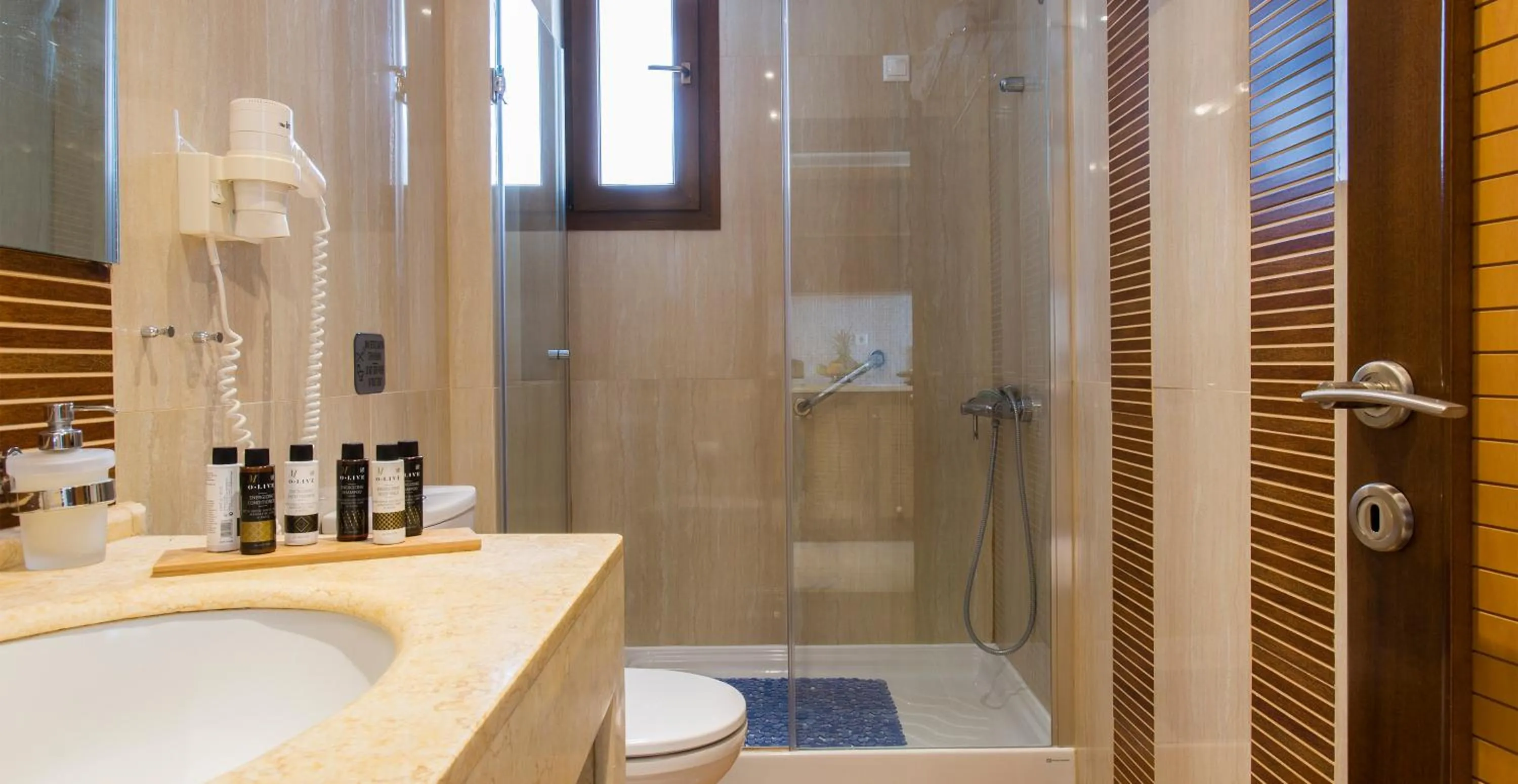 Bathroom in Olympion Sunset Halkidiki