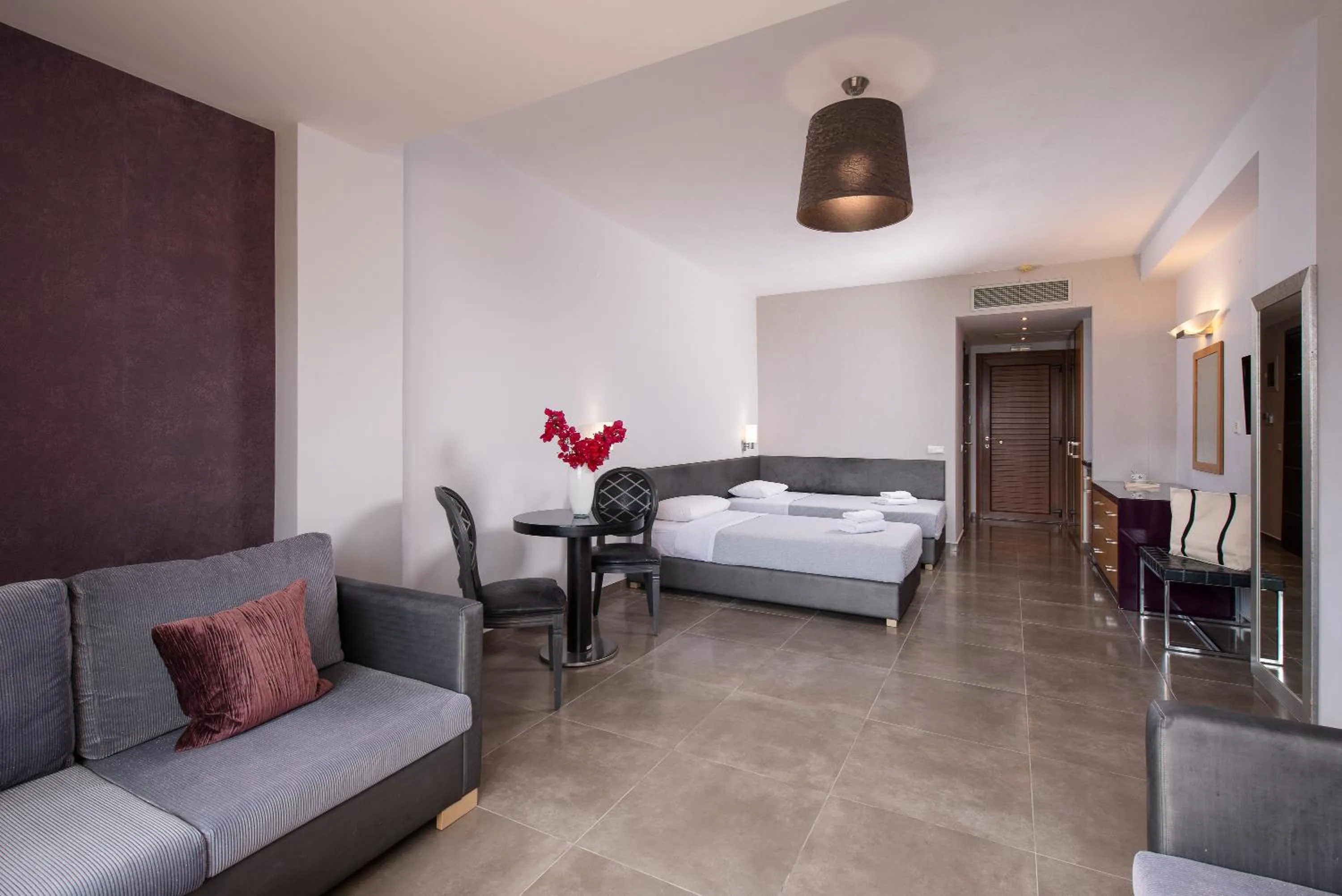 Property building, Bed in Olympion Sunset Halkidiki