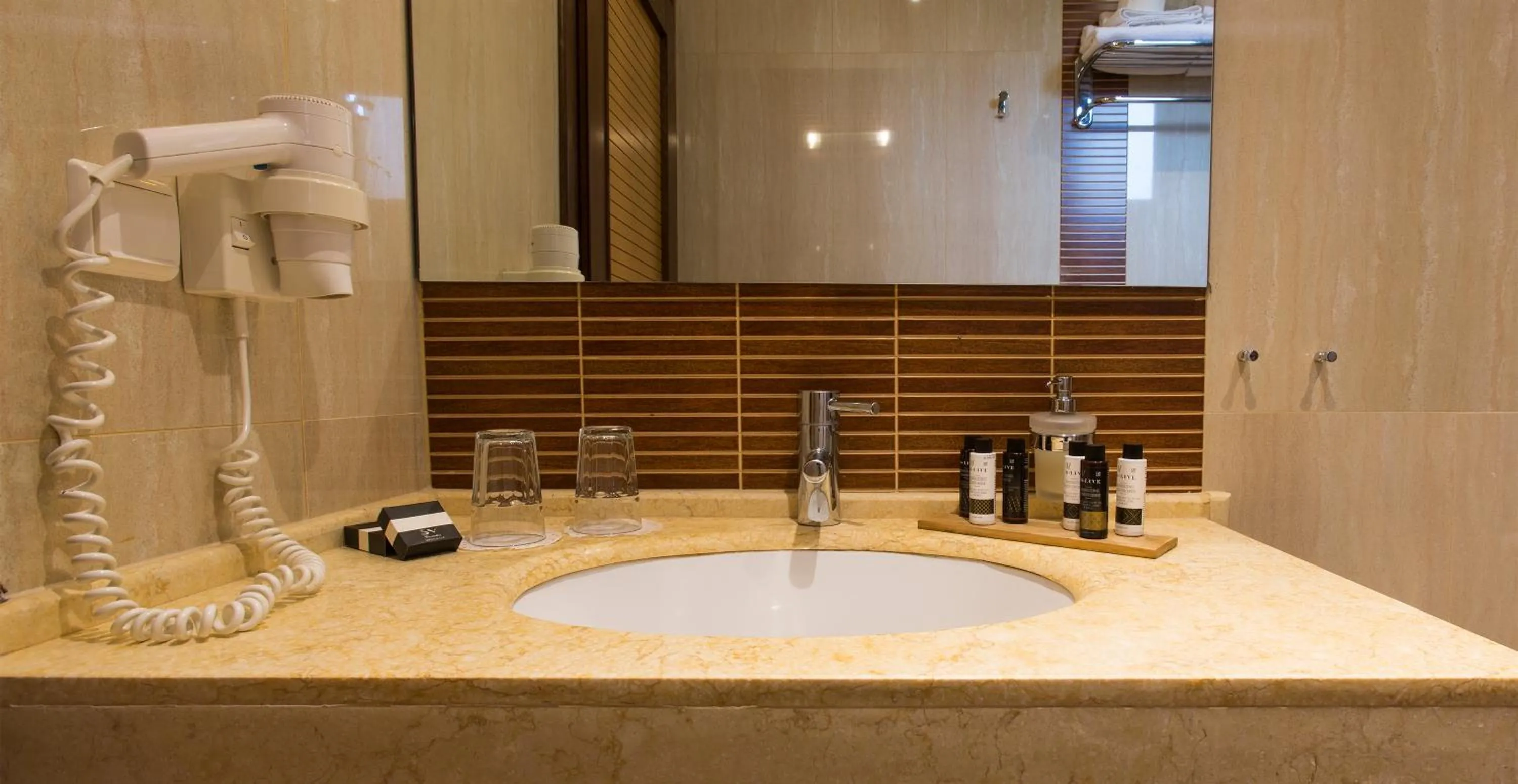 Bathroom in Olympion Sunset Halkidiki