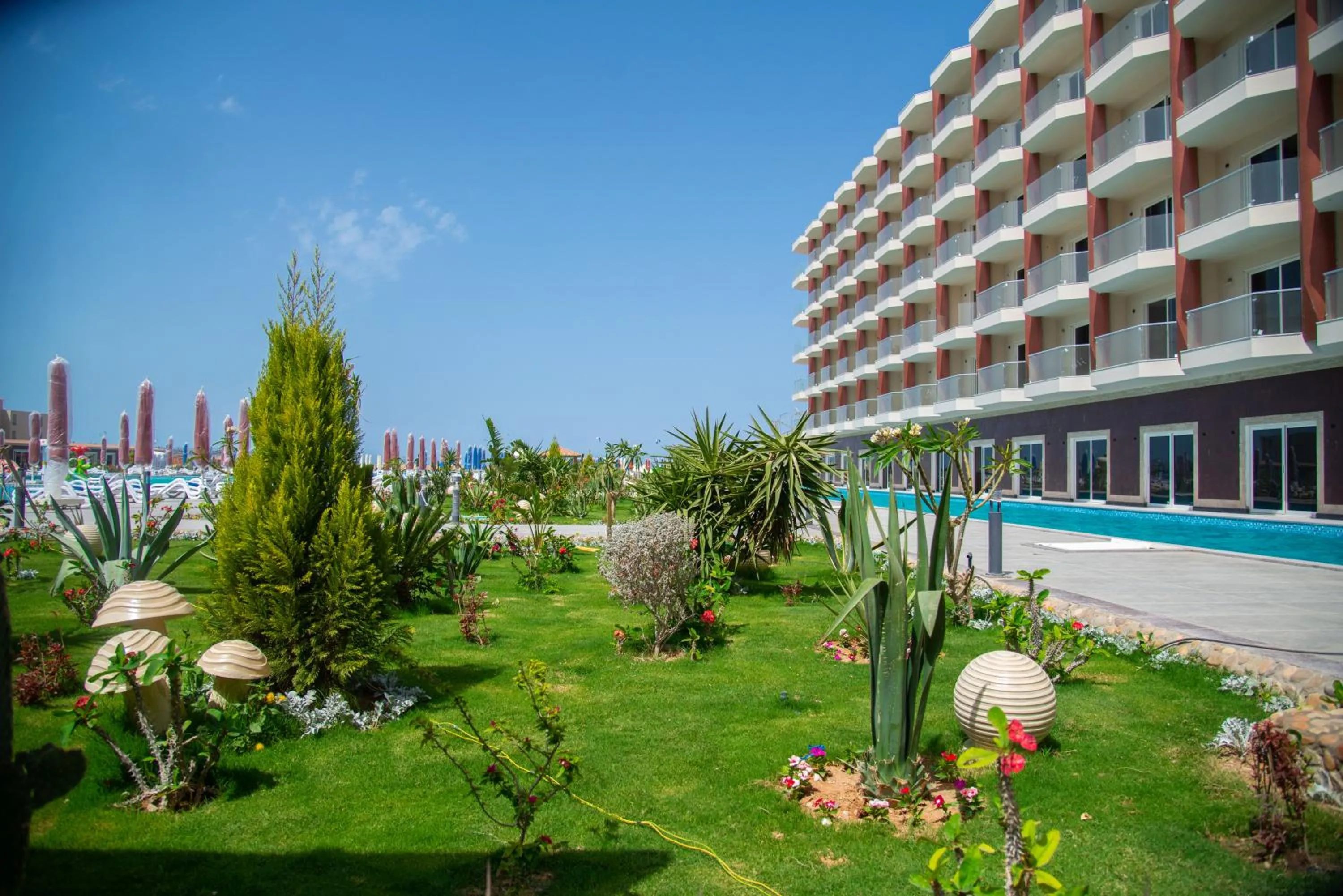 Garden in Rewaya Majestic Resort