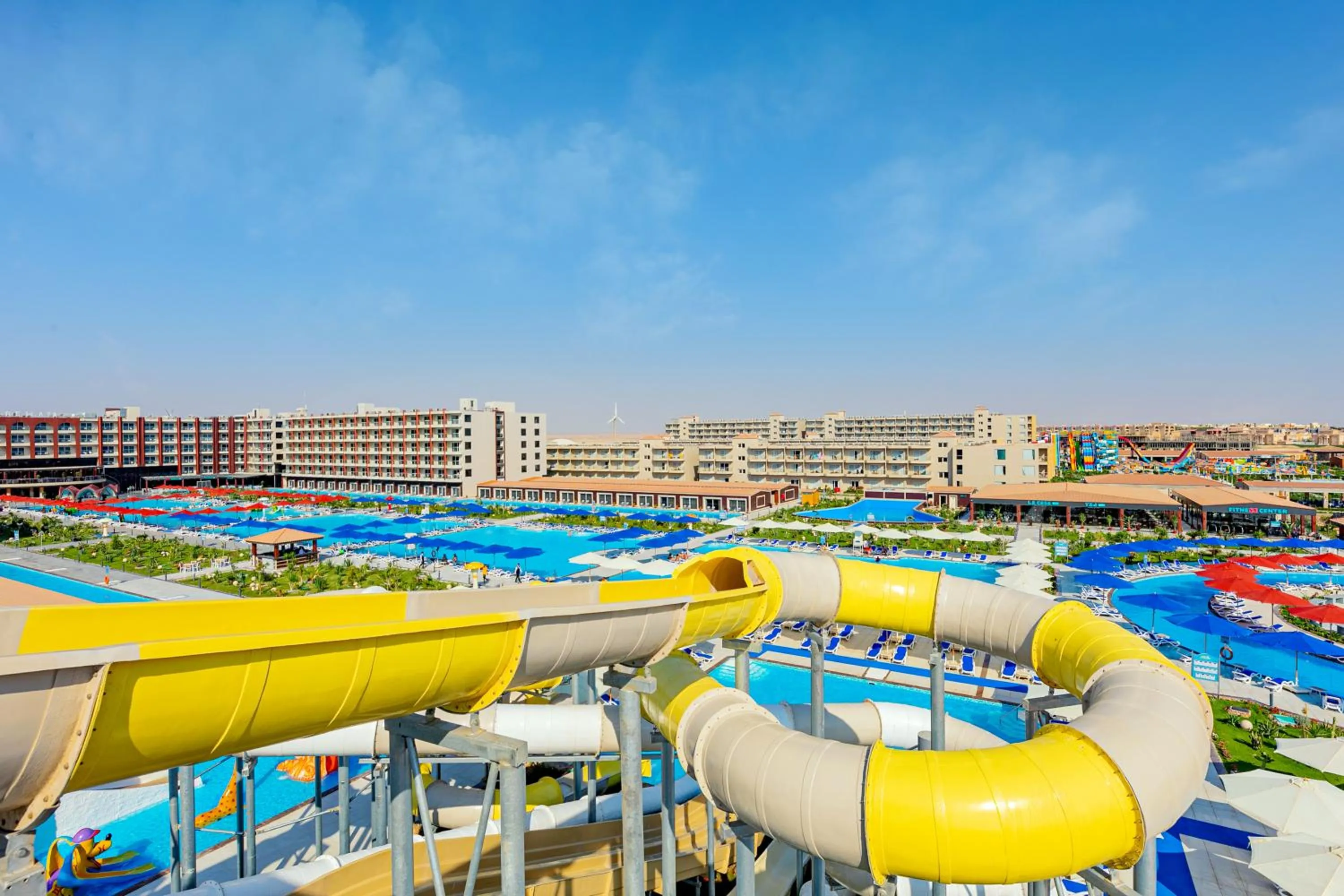 Aqua park in Rewaya Majestic Resort