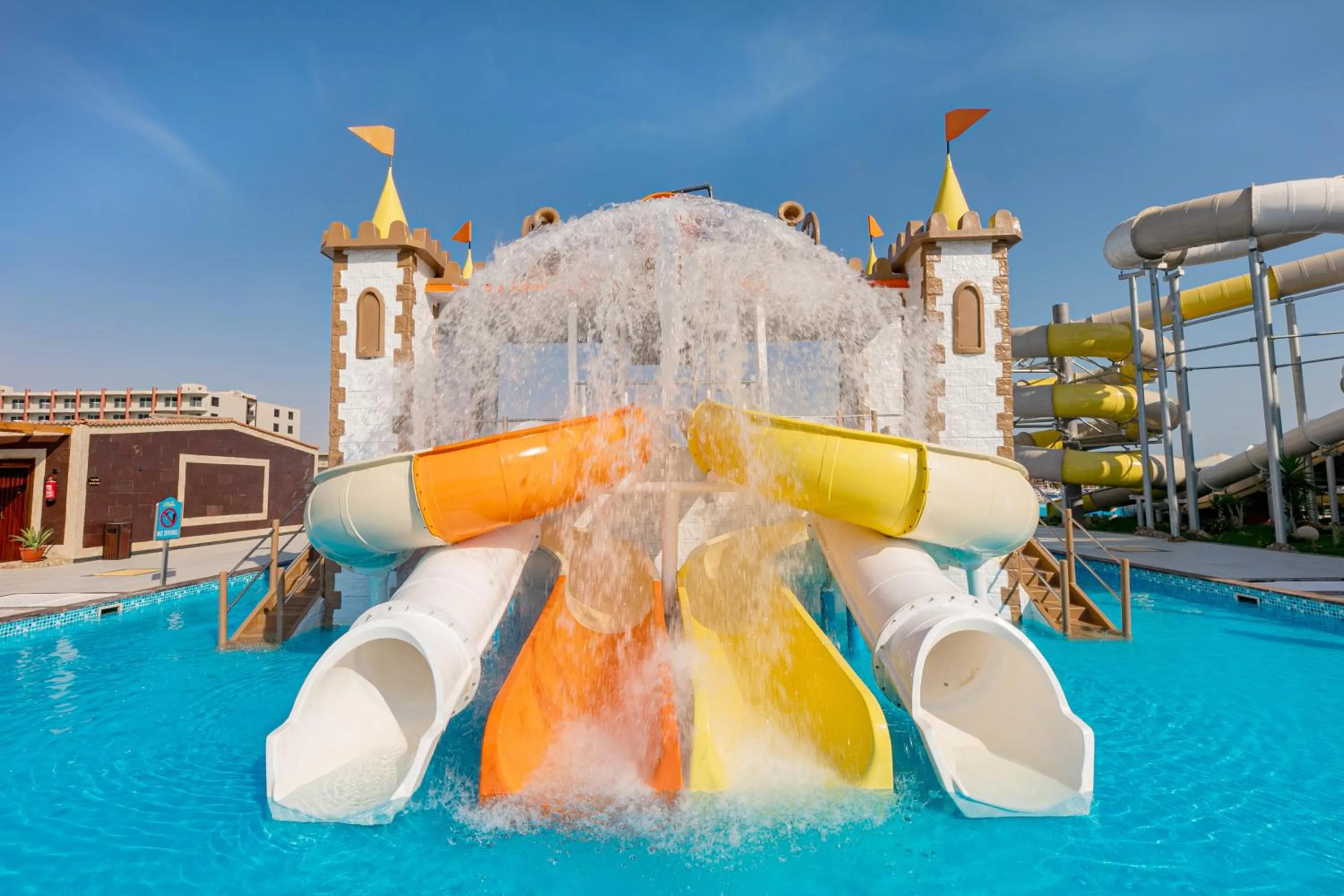 Aqua park in Rewaya Majestic Resort