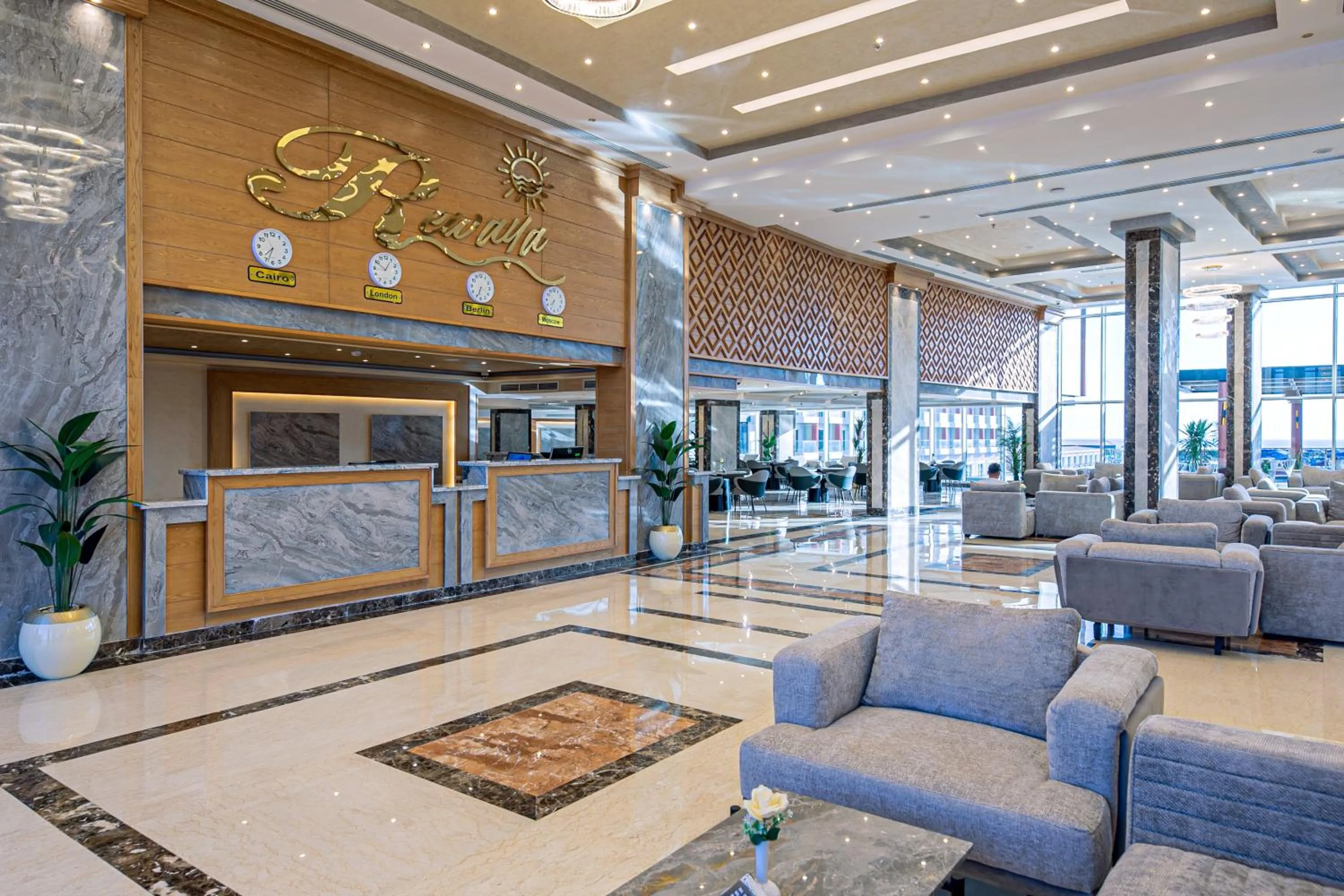 Lobby or reception in Rewaya Majestic Resort