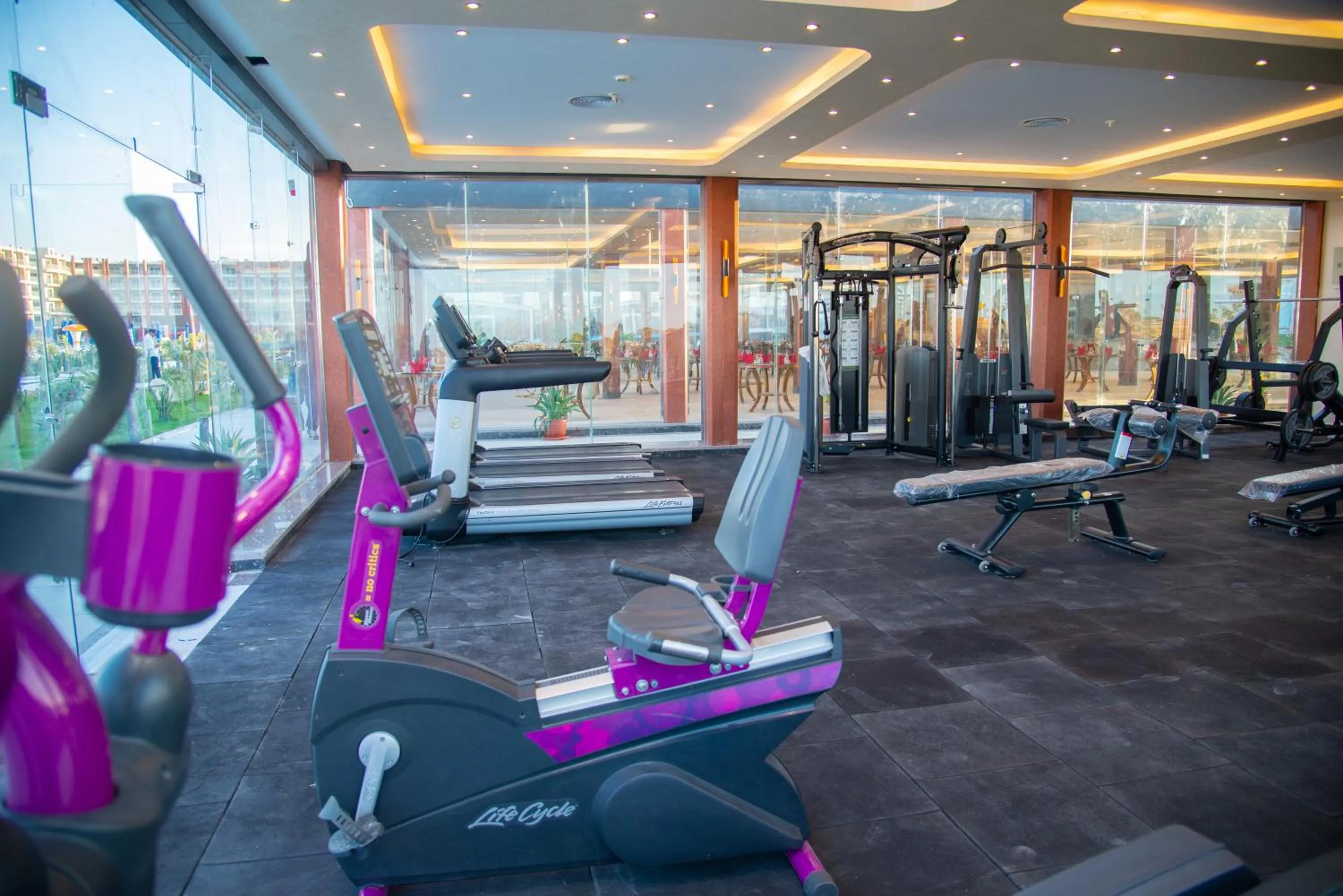 Fitness centre/facilities in Rewaya Majestic Resort
