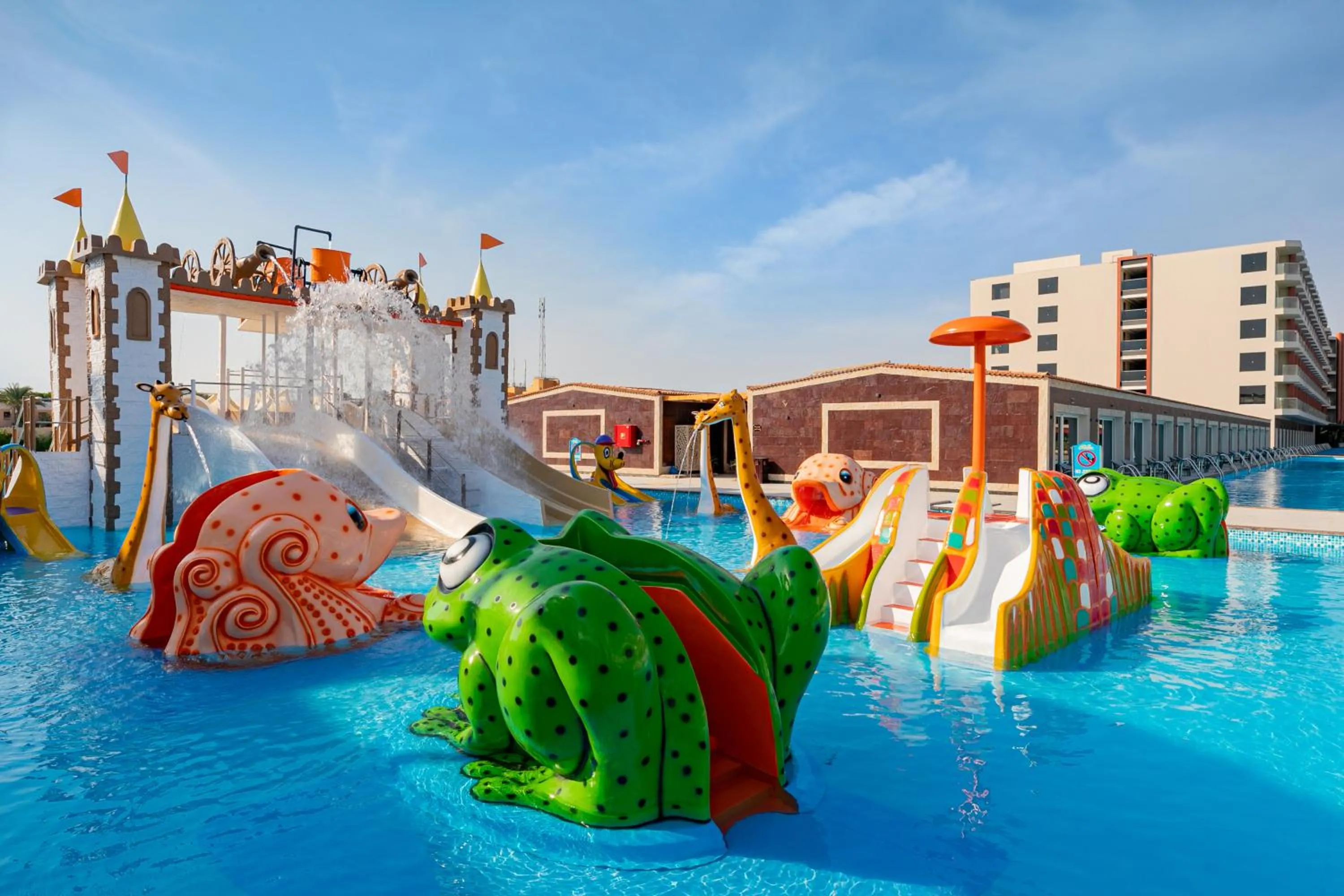 Aqua park in Rewaya Majestic Resort