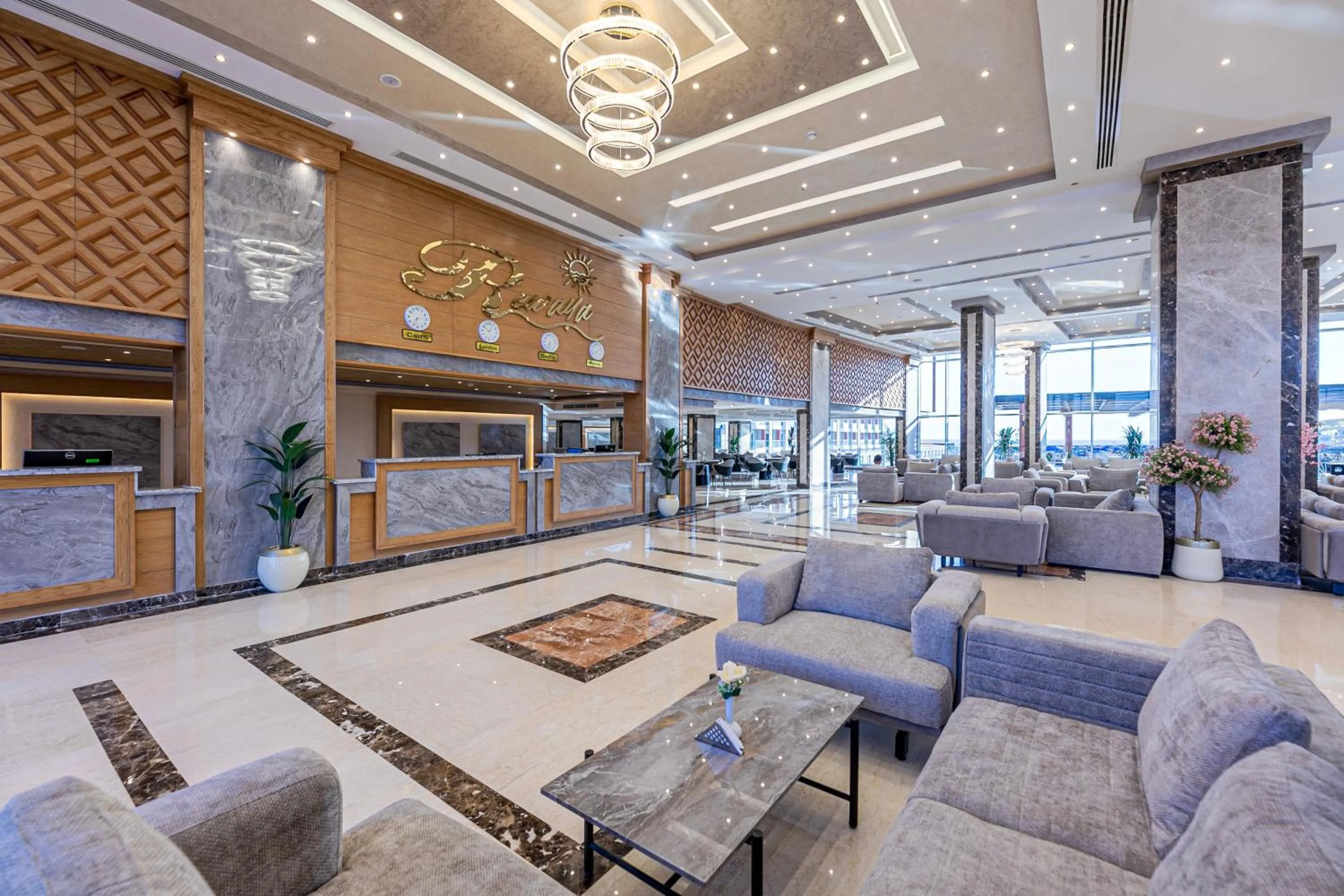 Lobby or reception in Rewaya Majestic Resort