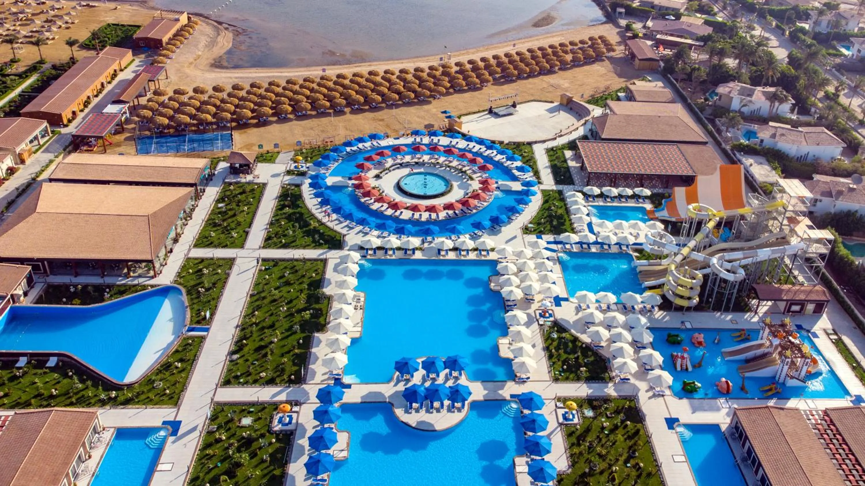 Bird's eye view in Rewaya Majestic Resort