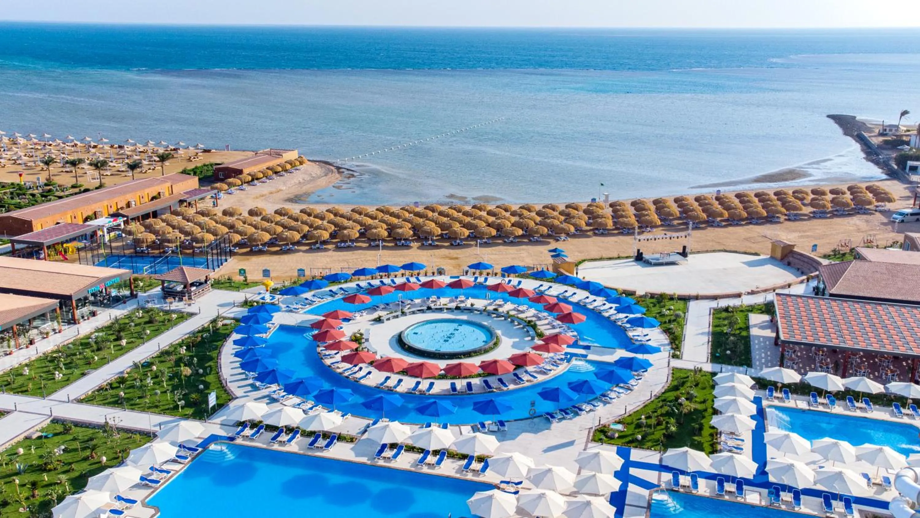 Bird's eye view in Rewaya Majestic Resort