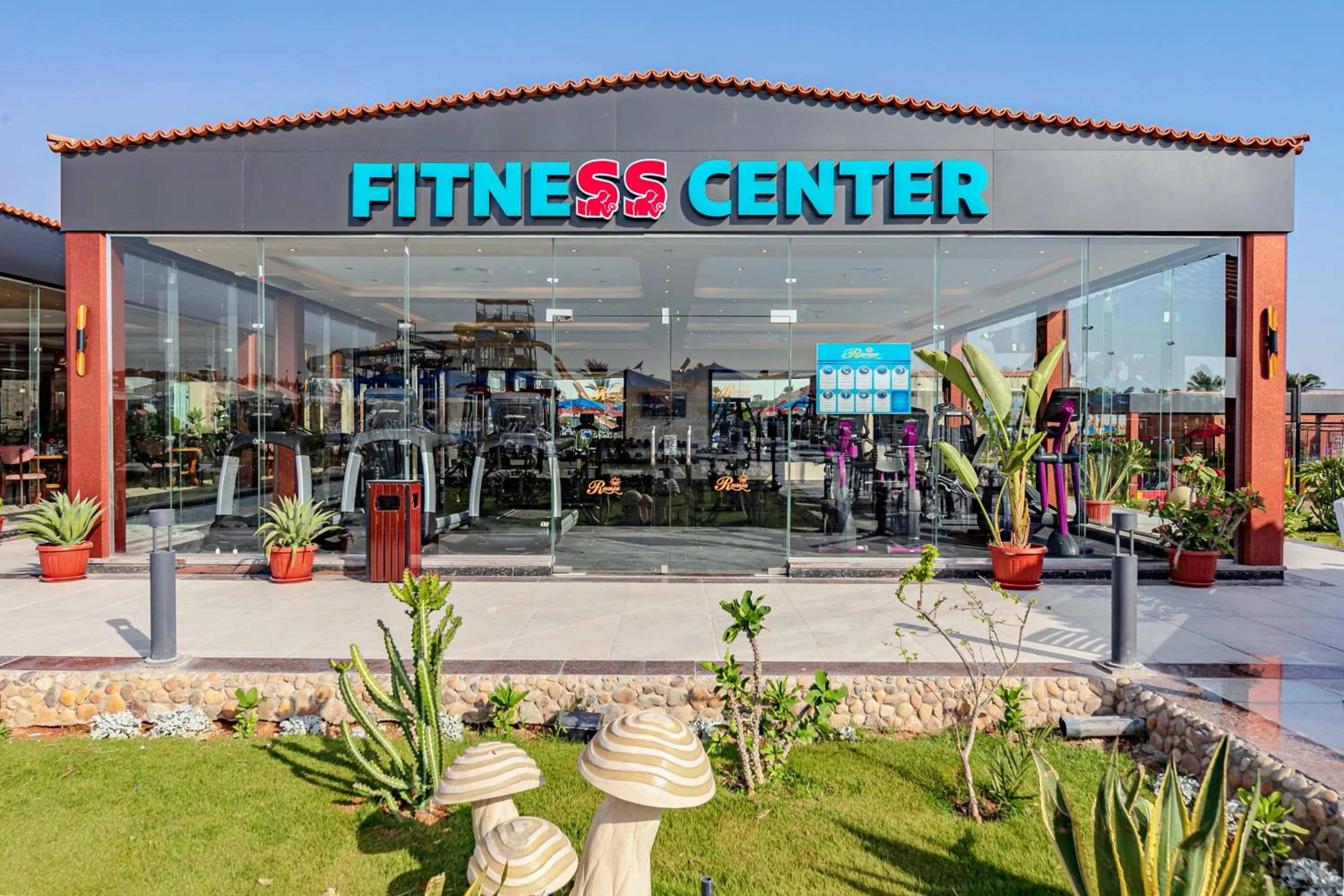 Fitness centre/facilities in Rewaya Majestic Resort