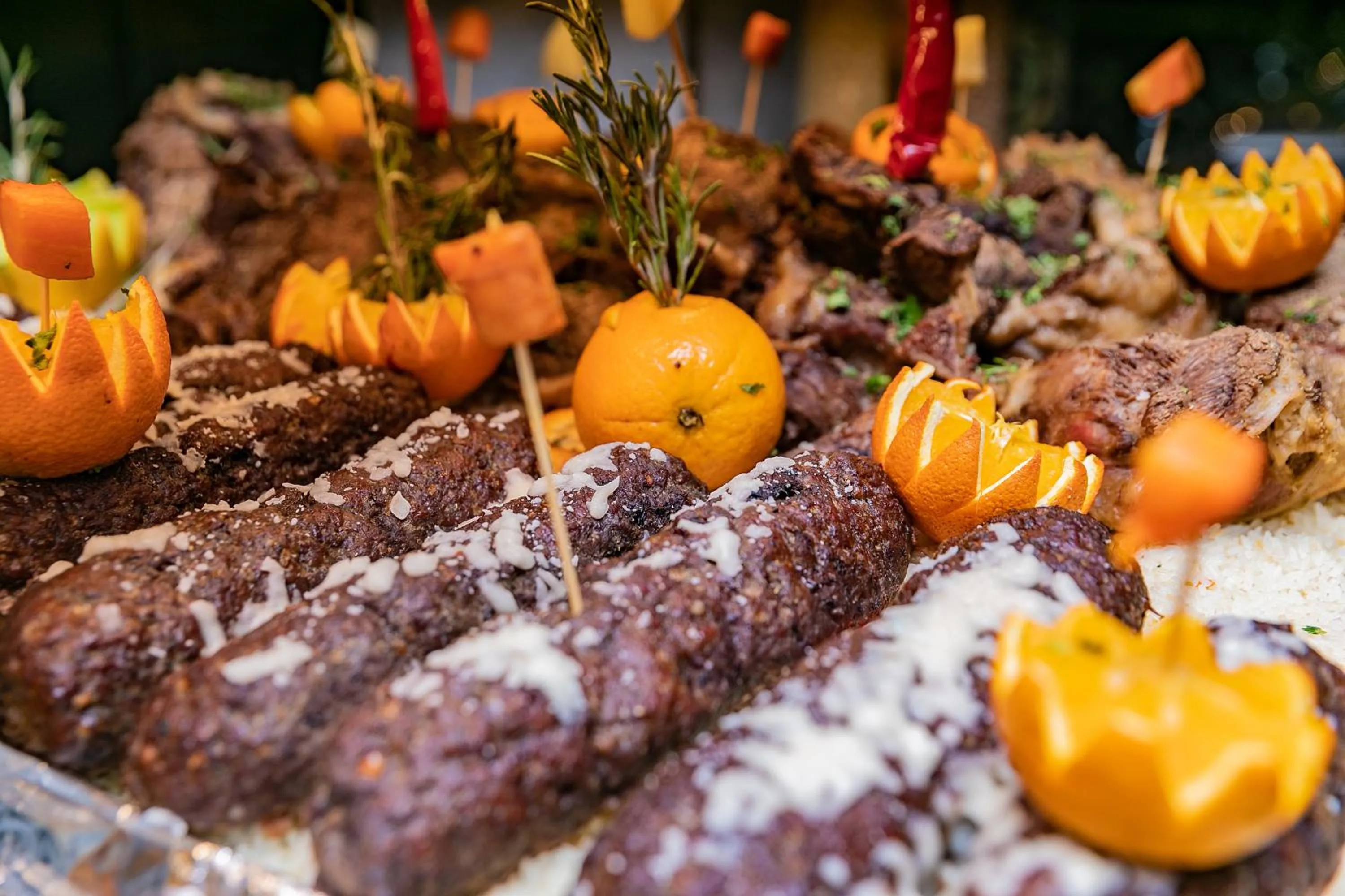 Food in Rewaya Majestic Resort