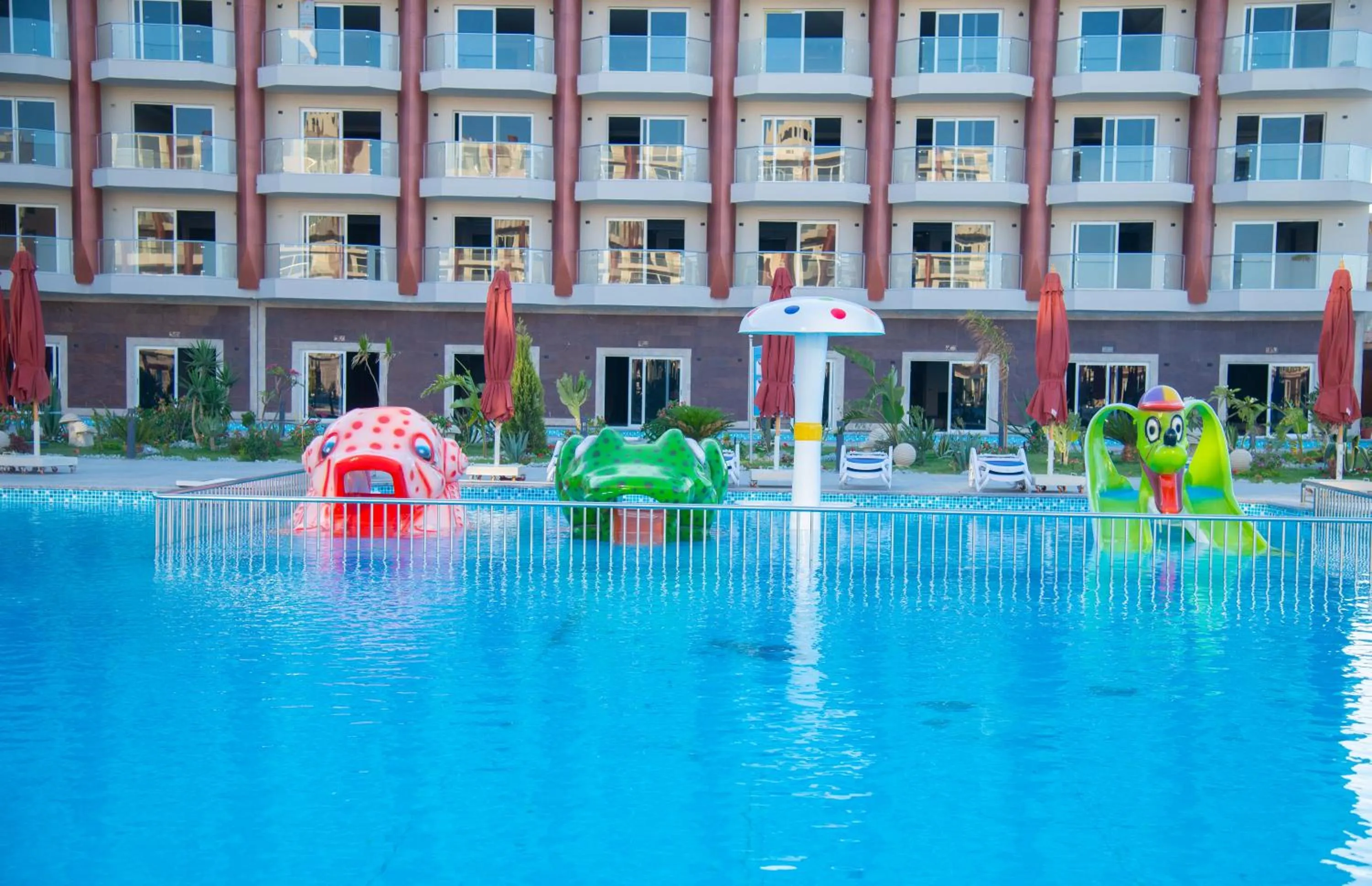 Aqua park in Rewaya Majestic Resort