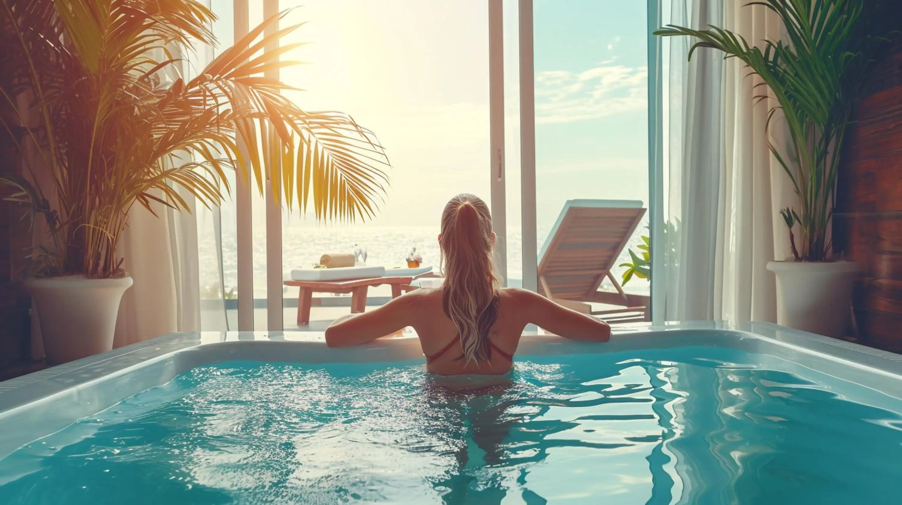 Hot Tub in Rewaya Majestic Resort