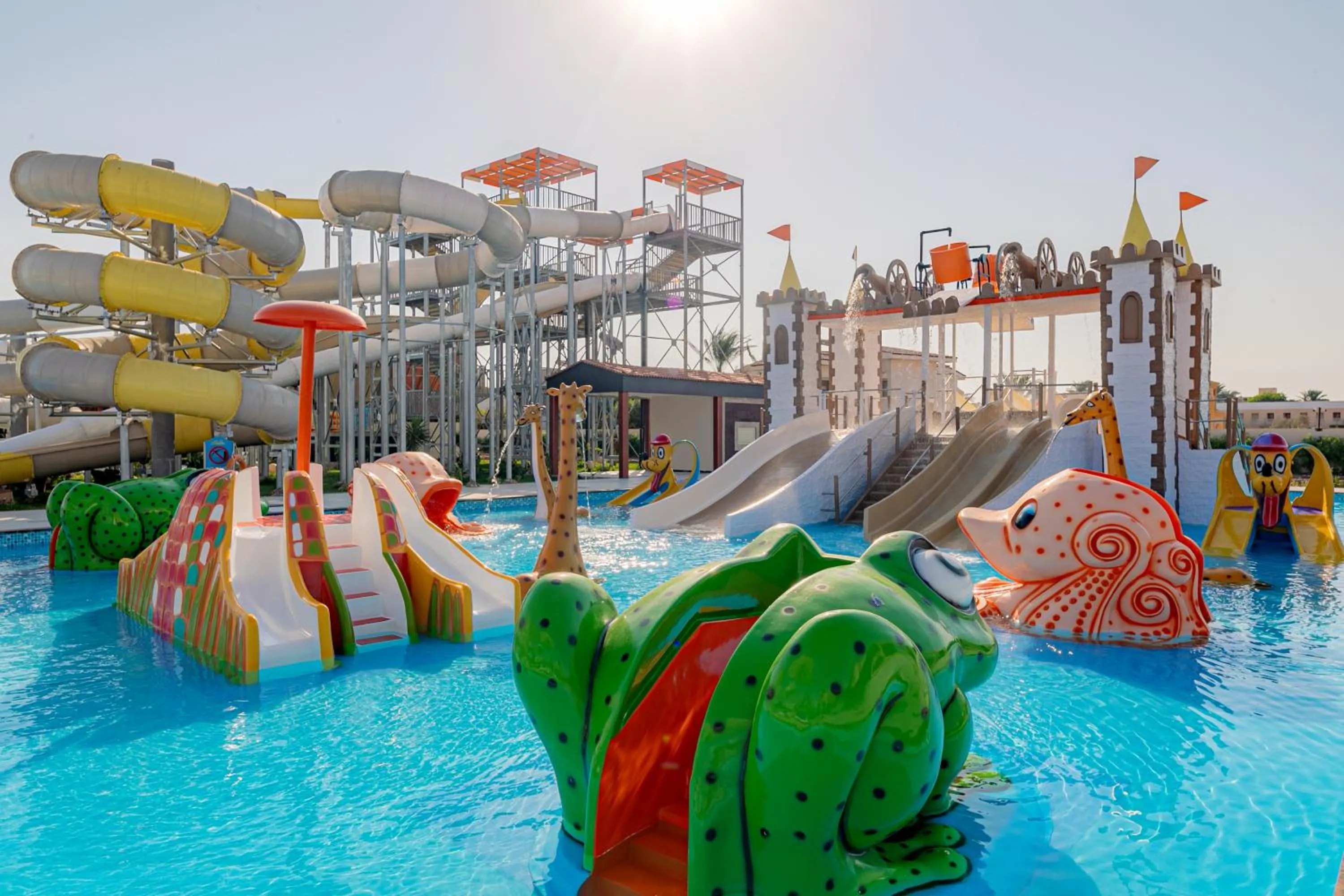 Aqua park in Rewaya Majestic Resort