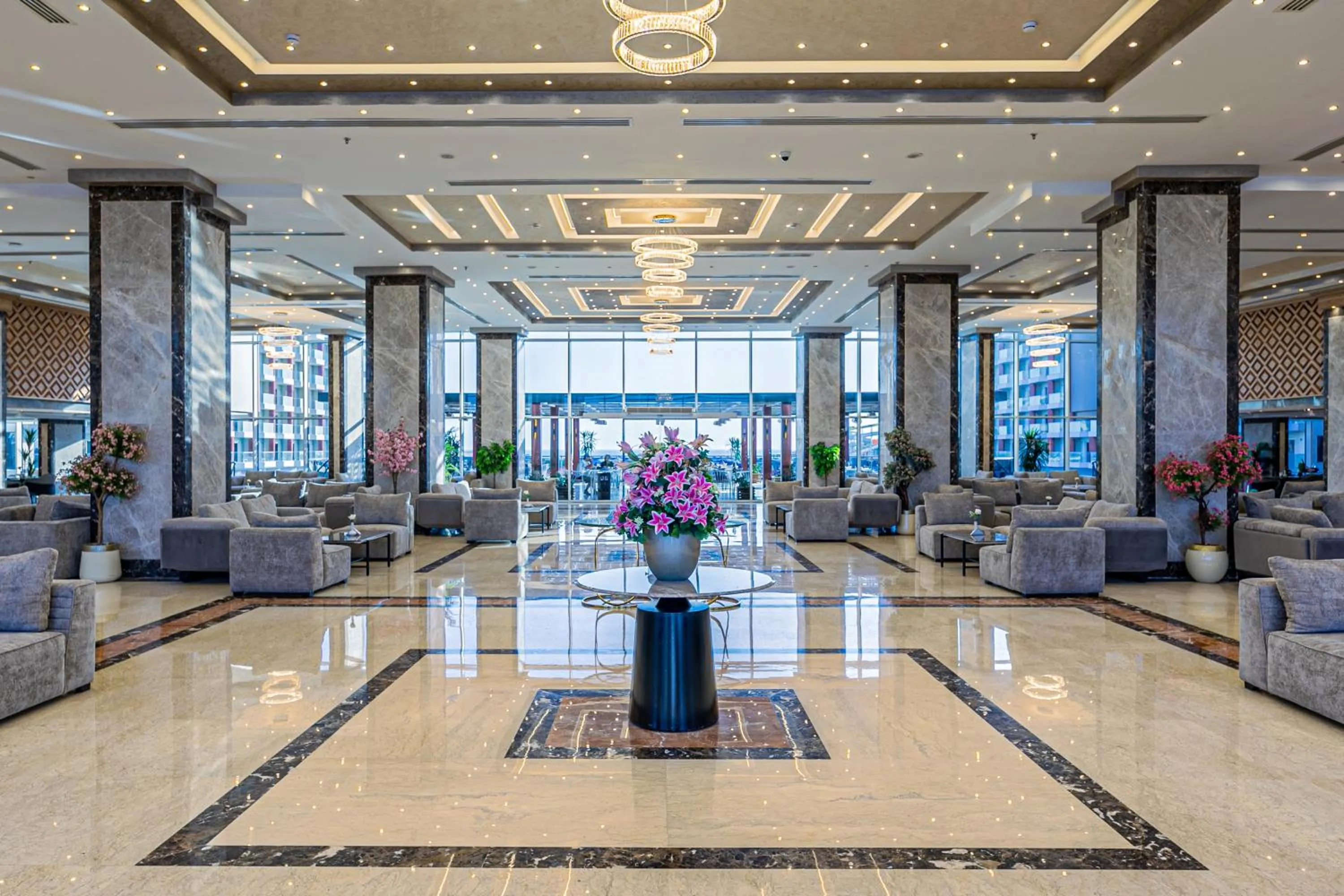 Lobby or reception in Rewaya Majestic Resort