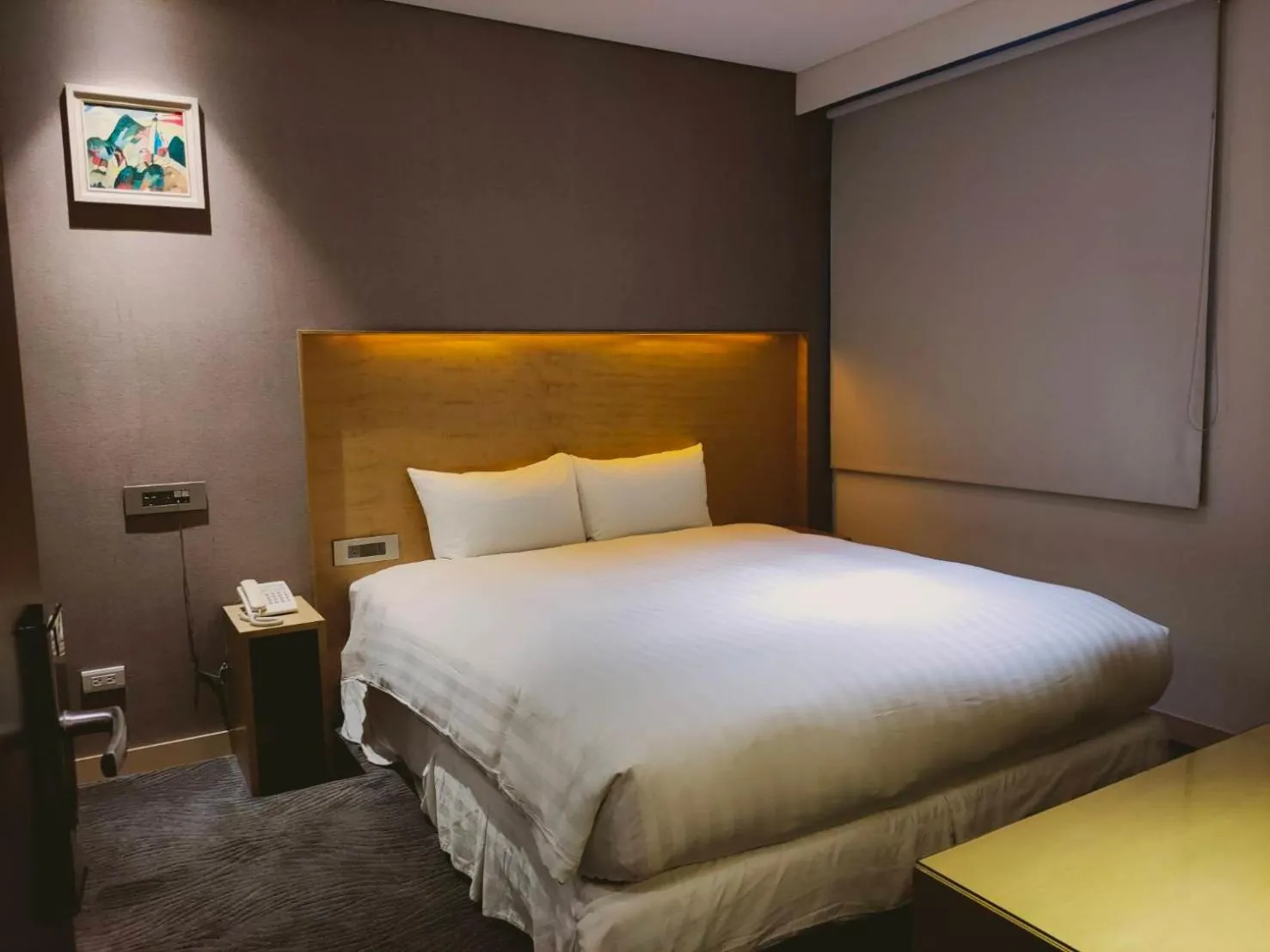 Bed in Lessing Hotel Qixian