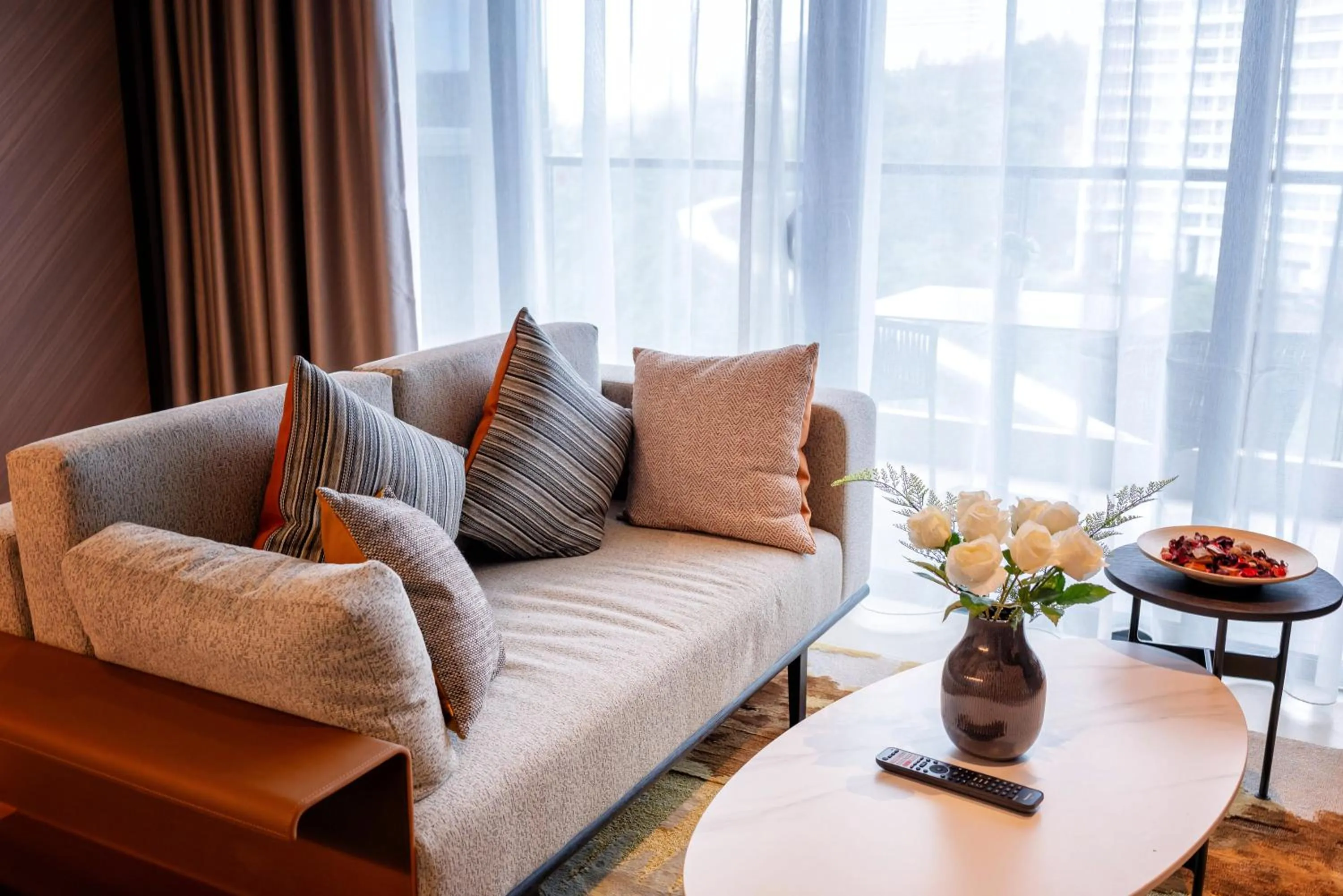 Seating area in Antara Genting by Harvinton Mansion