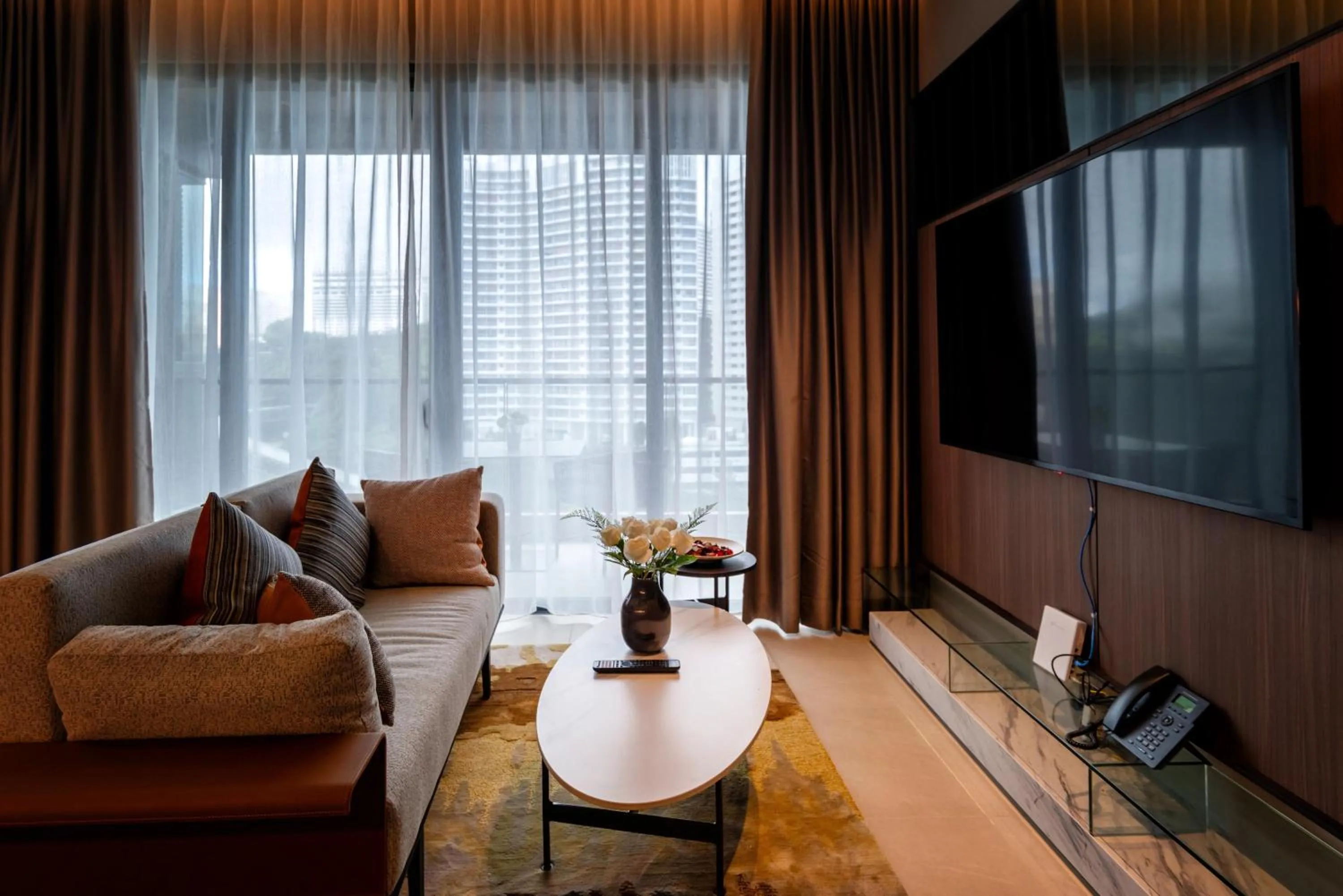 Seating area in Antara Genting by Harvinton Mansion