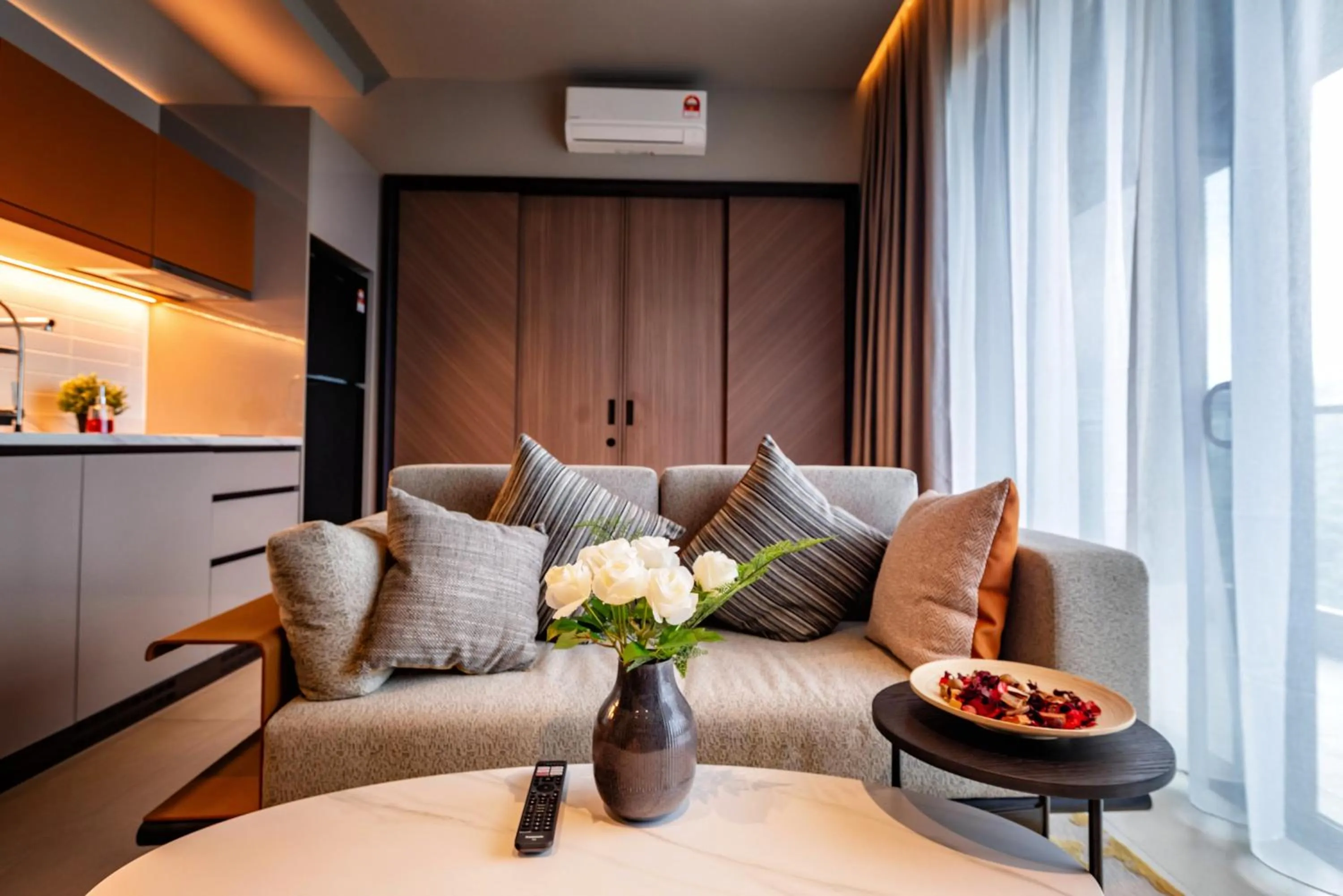 Seating area in Antara Genting by Harvinton Mansion