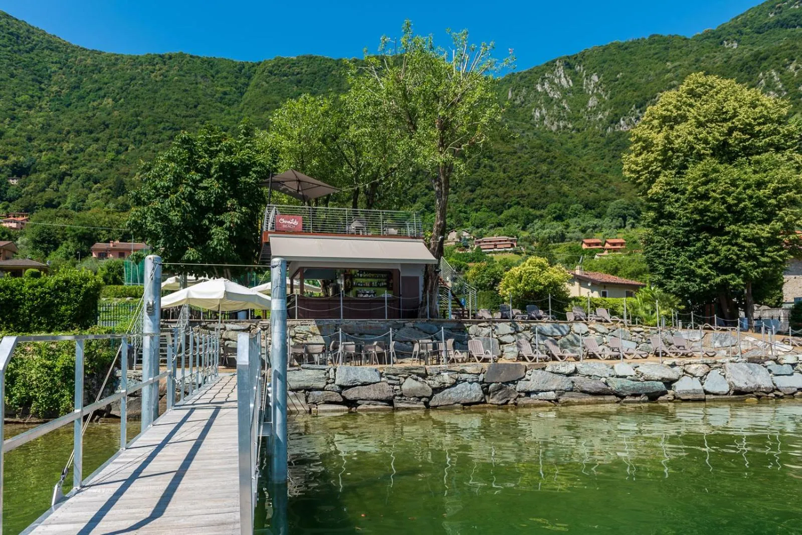 Natural landscape in Bellagio Village - Holiday Apartments by the Lake - Seasonal Warm Pool and Sauna