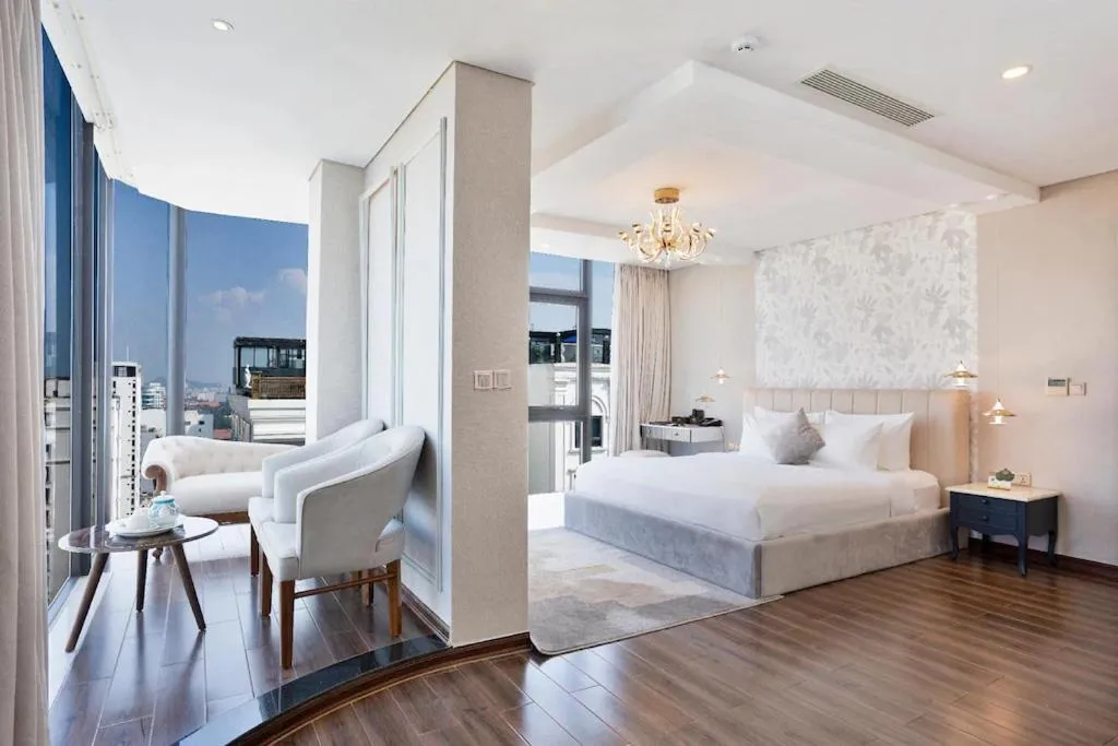 Bed in Cicilia Hotels & Spa Danang