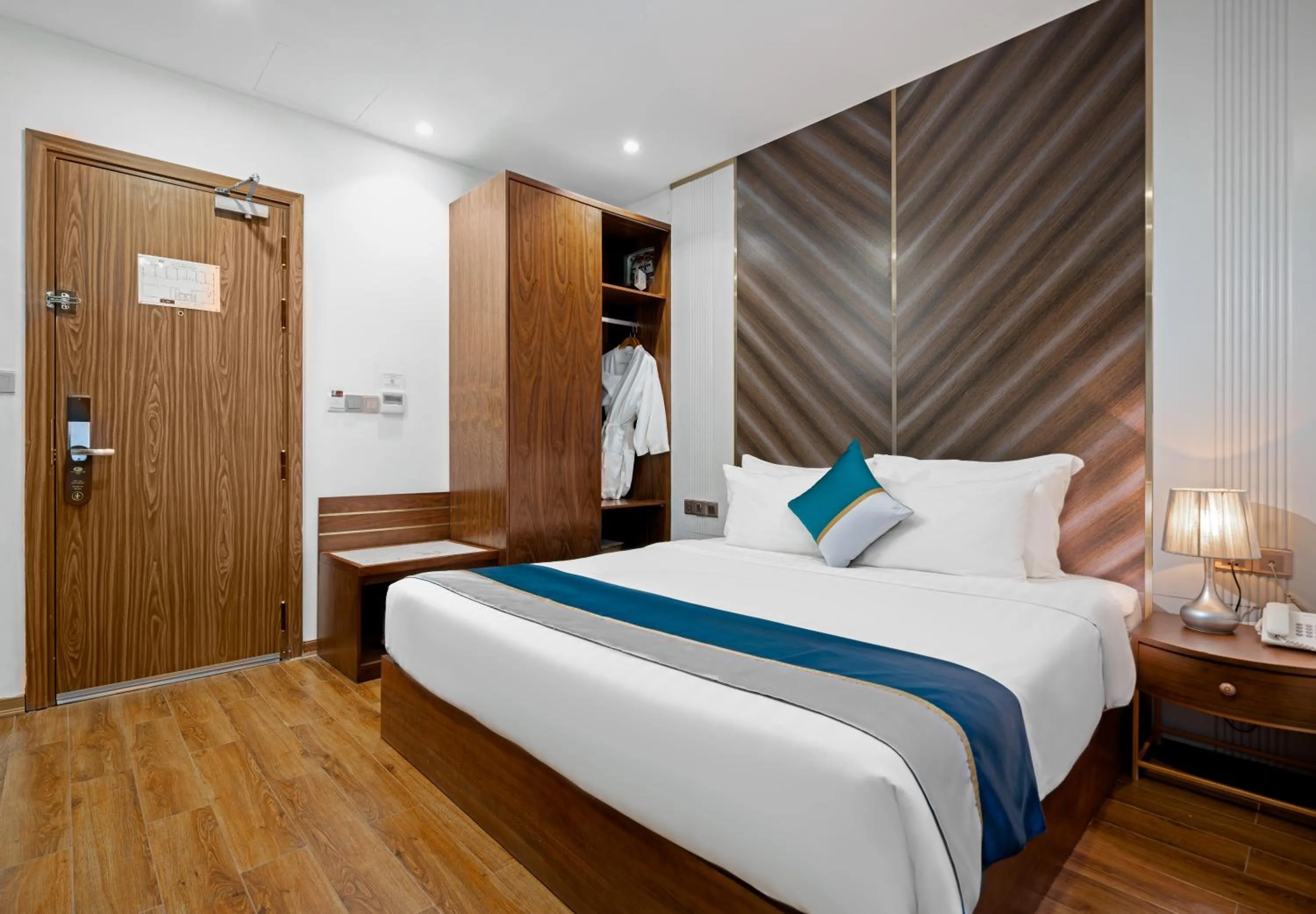 Bed in Cicilia Hotels & Spa Danang