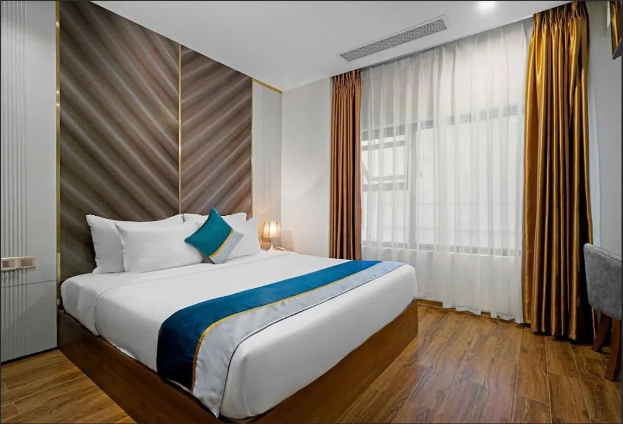 Bed in Cicilia Hotels & Spa Danang