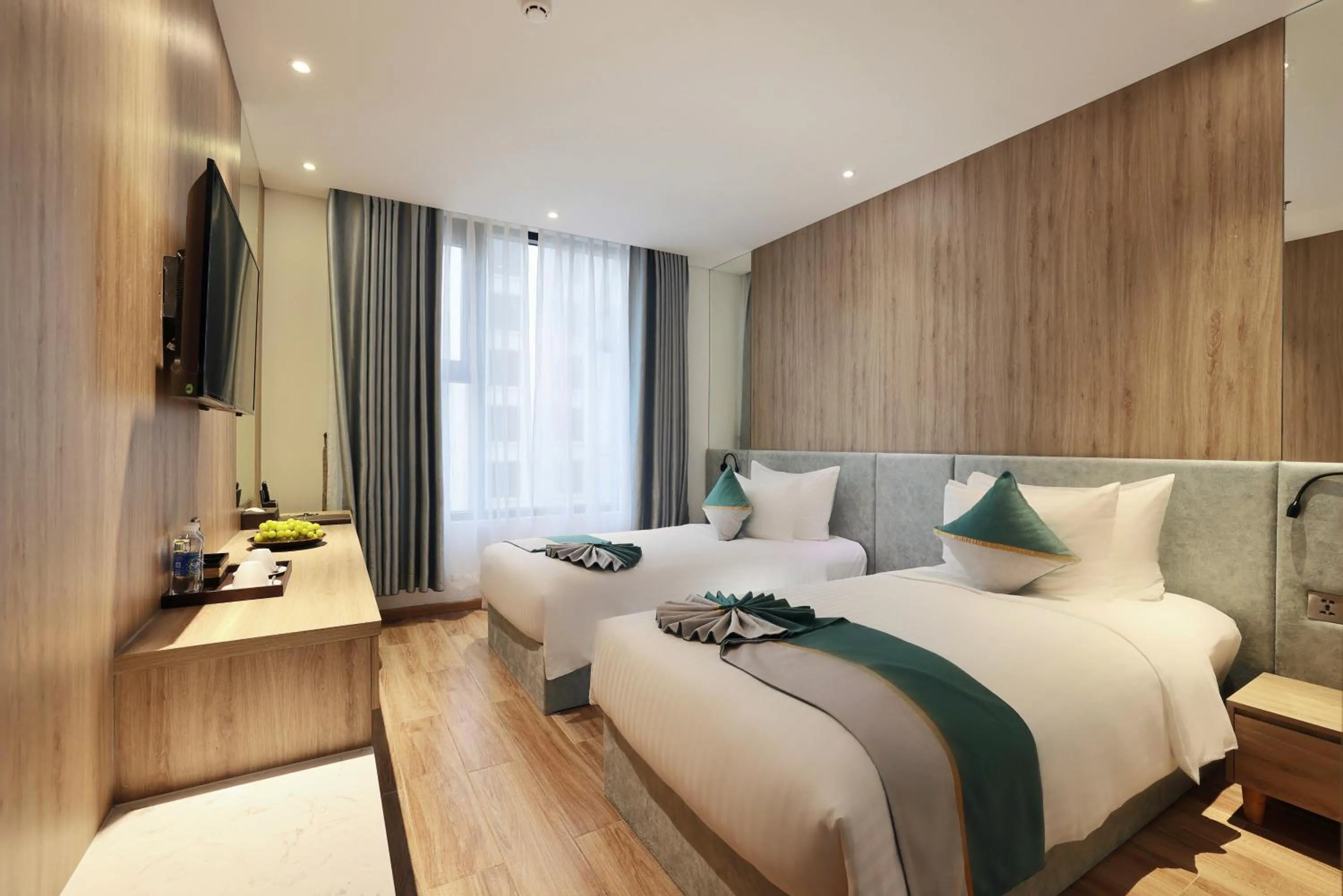 Bed in Cicilia Hotels & Spa Danang