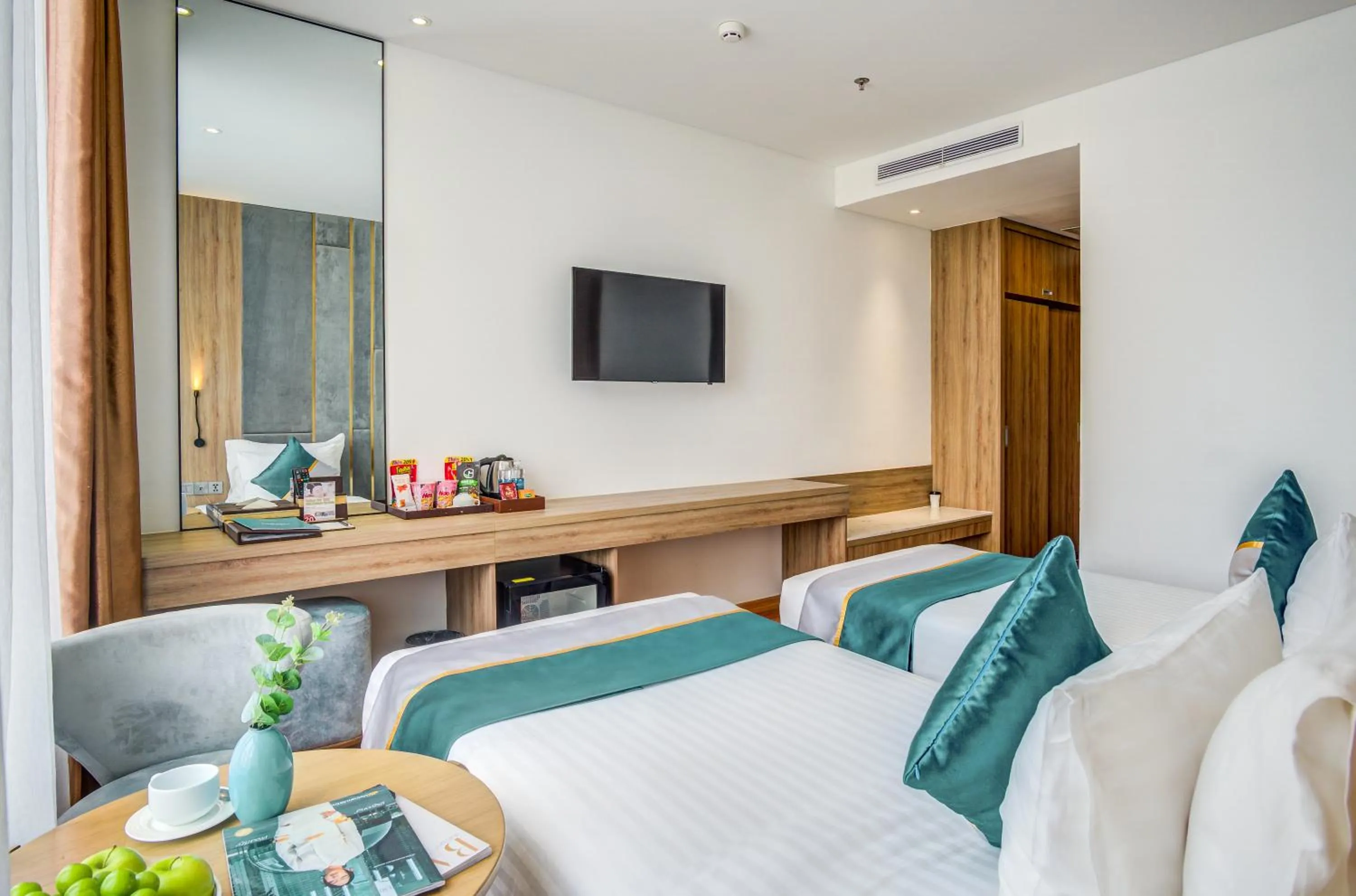 Bed in Cicilia Hotels & Spa Danang