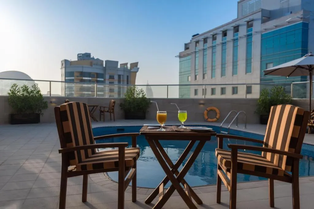 Pool view in City Stay Prime Hotel Apartments - Al Barsha
