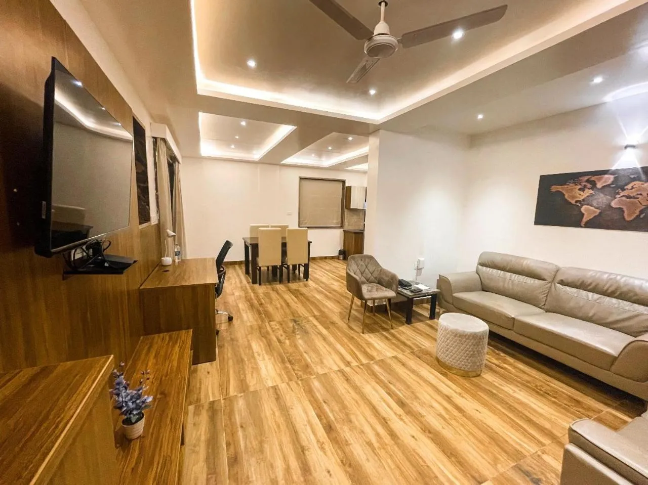 Seating area in Triton Suites By Bestinn Leisure