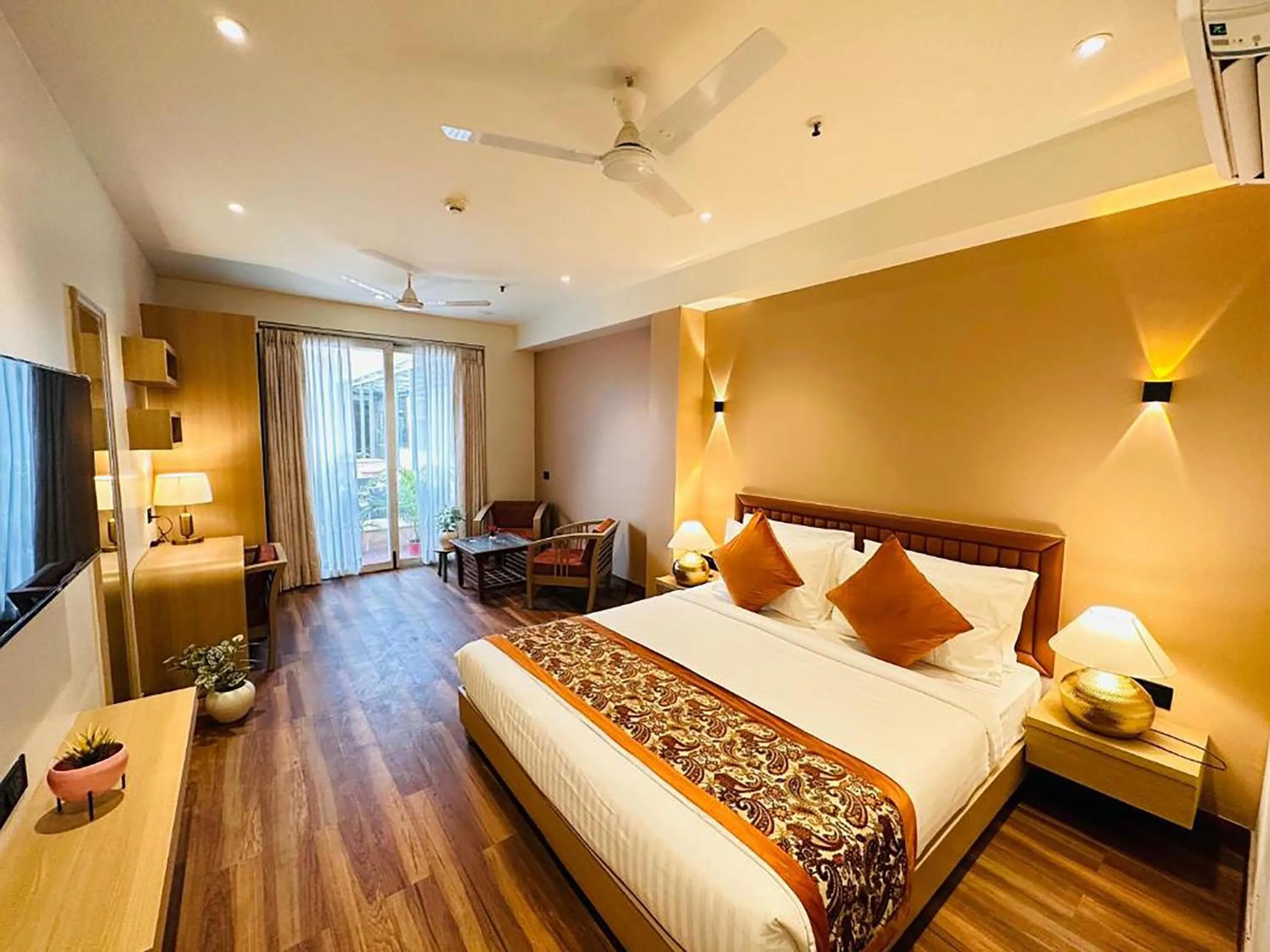 Bed in Hotel Punj E Tara Anand Vihar Vaishali Ghaziabad