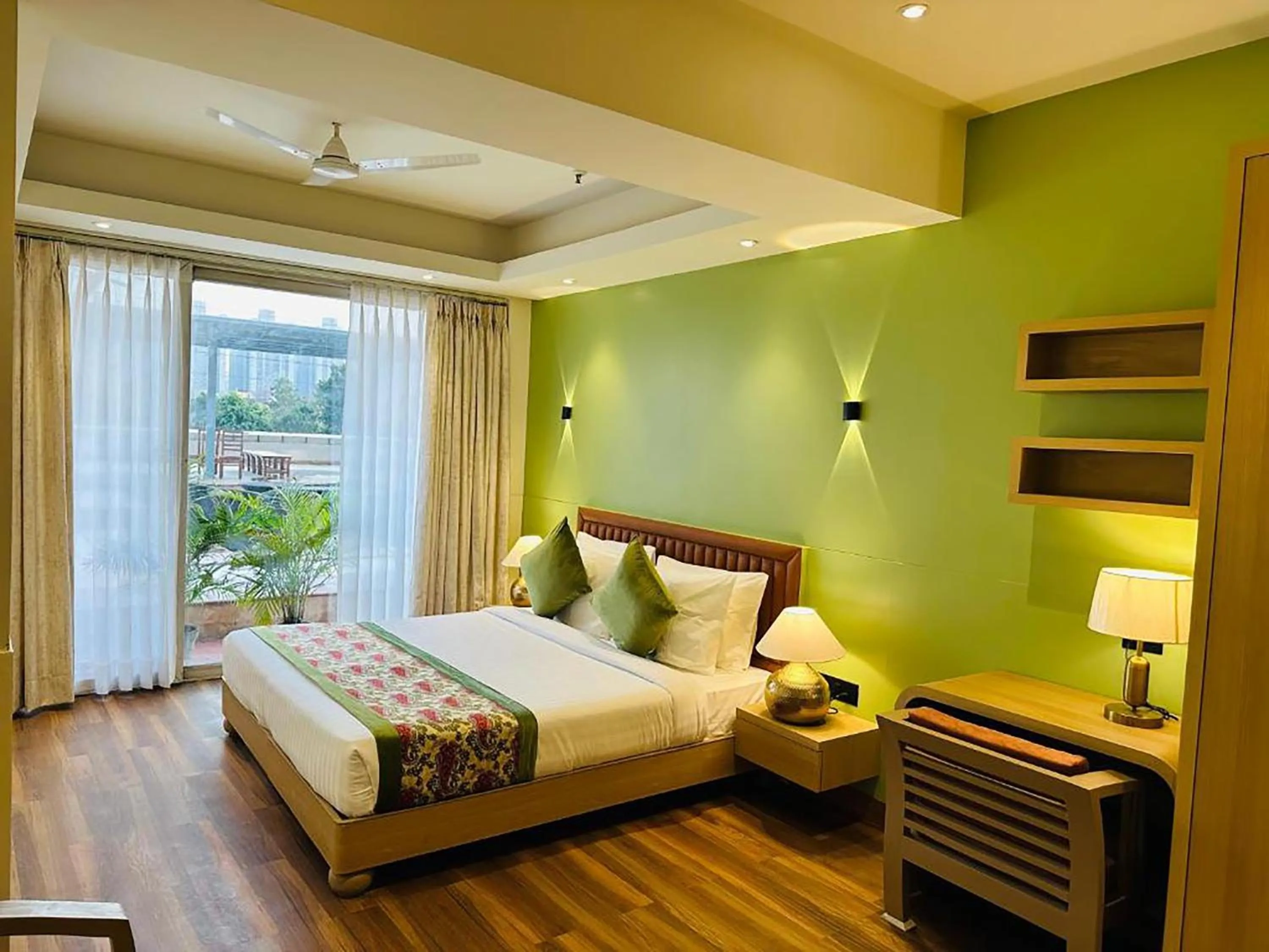 Bed in Hotel Punj E Tara Anand Vihar Vaishali Ghaziabad