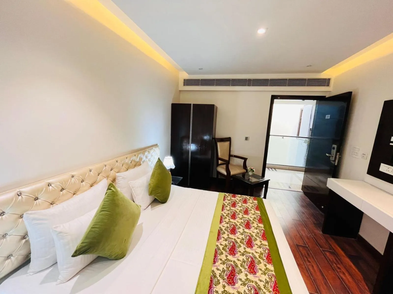 Bed in Hotel Grand Stay