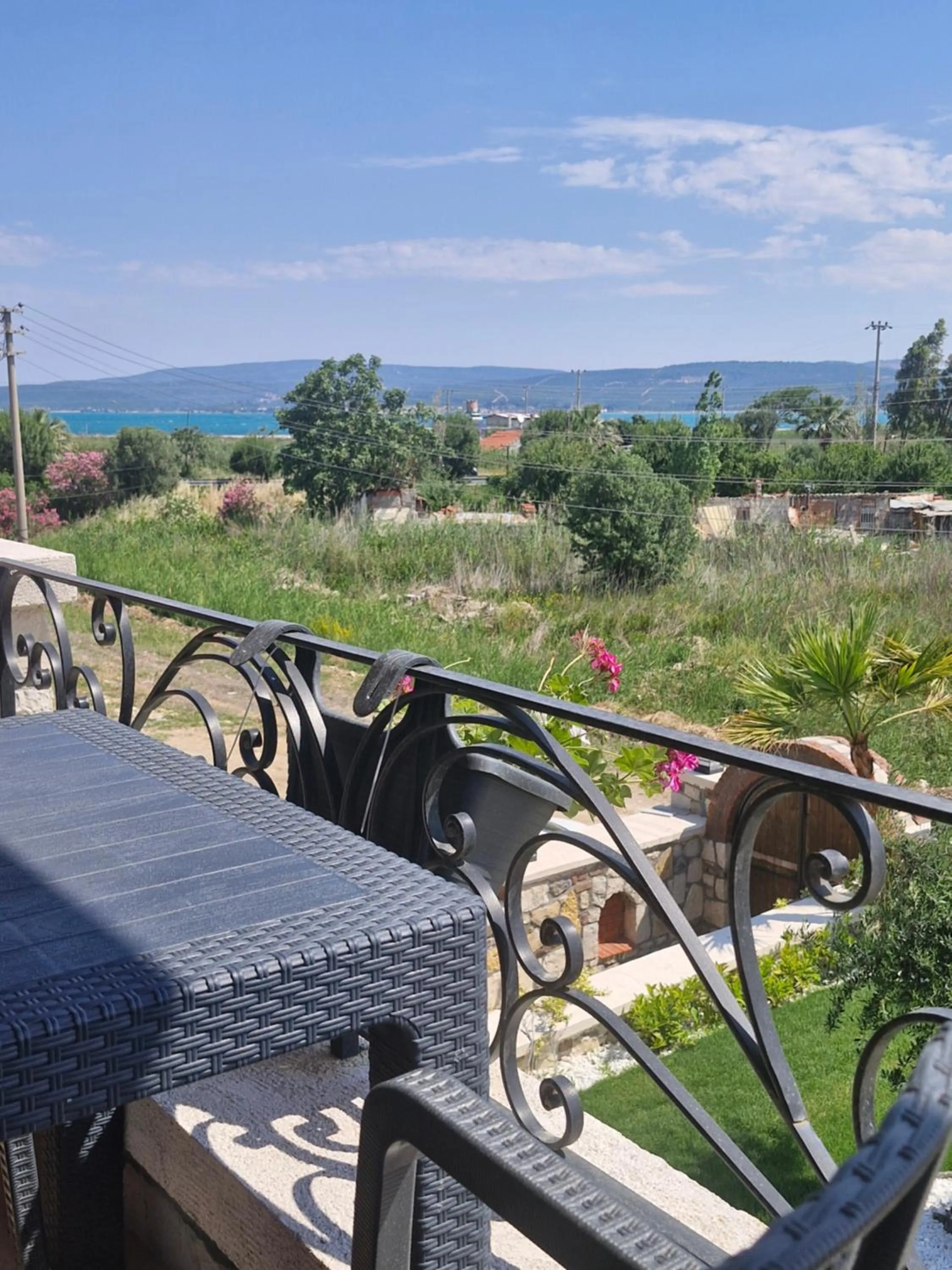 Natural landscape in Velder House Urla