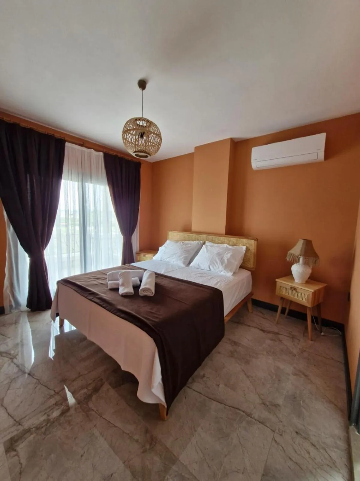 Bed in Velder House Urla