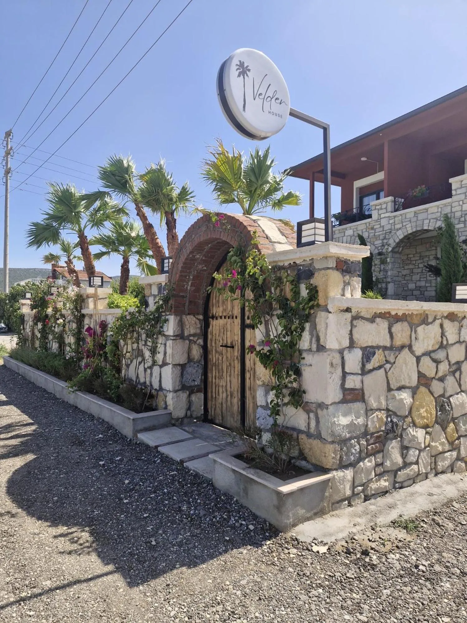 Off site in Velder House Urla