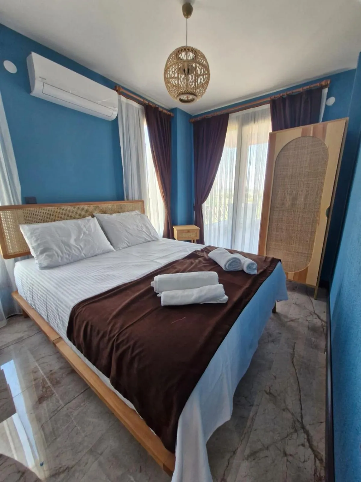 Bed in Velder House Urla