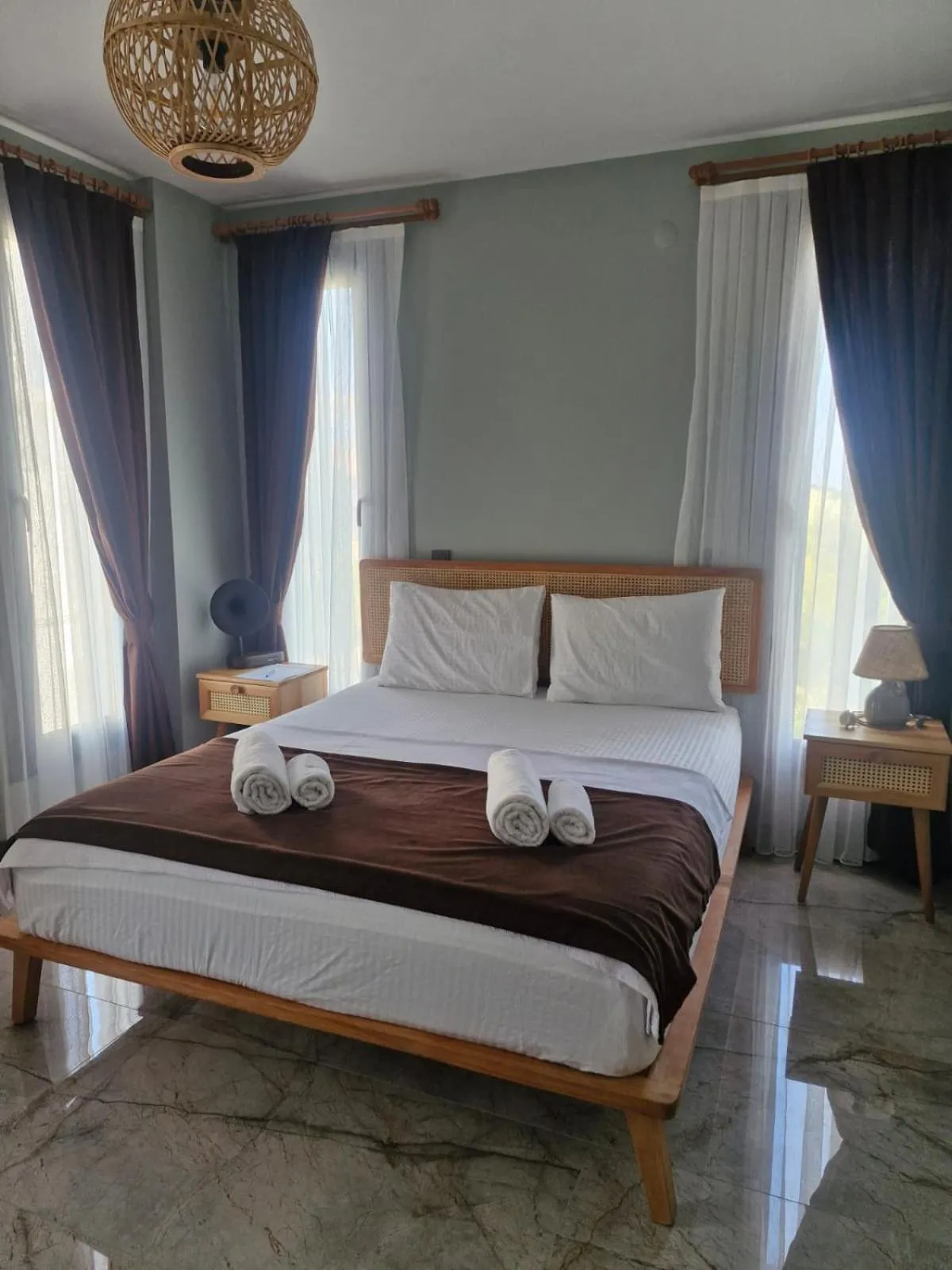 Bed in Velder House Urla