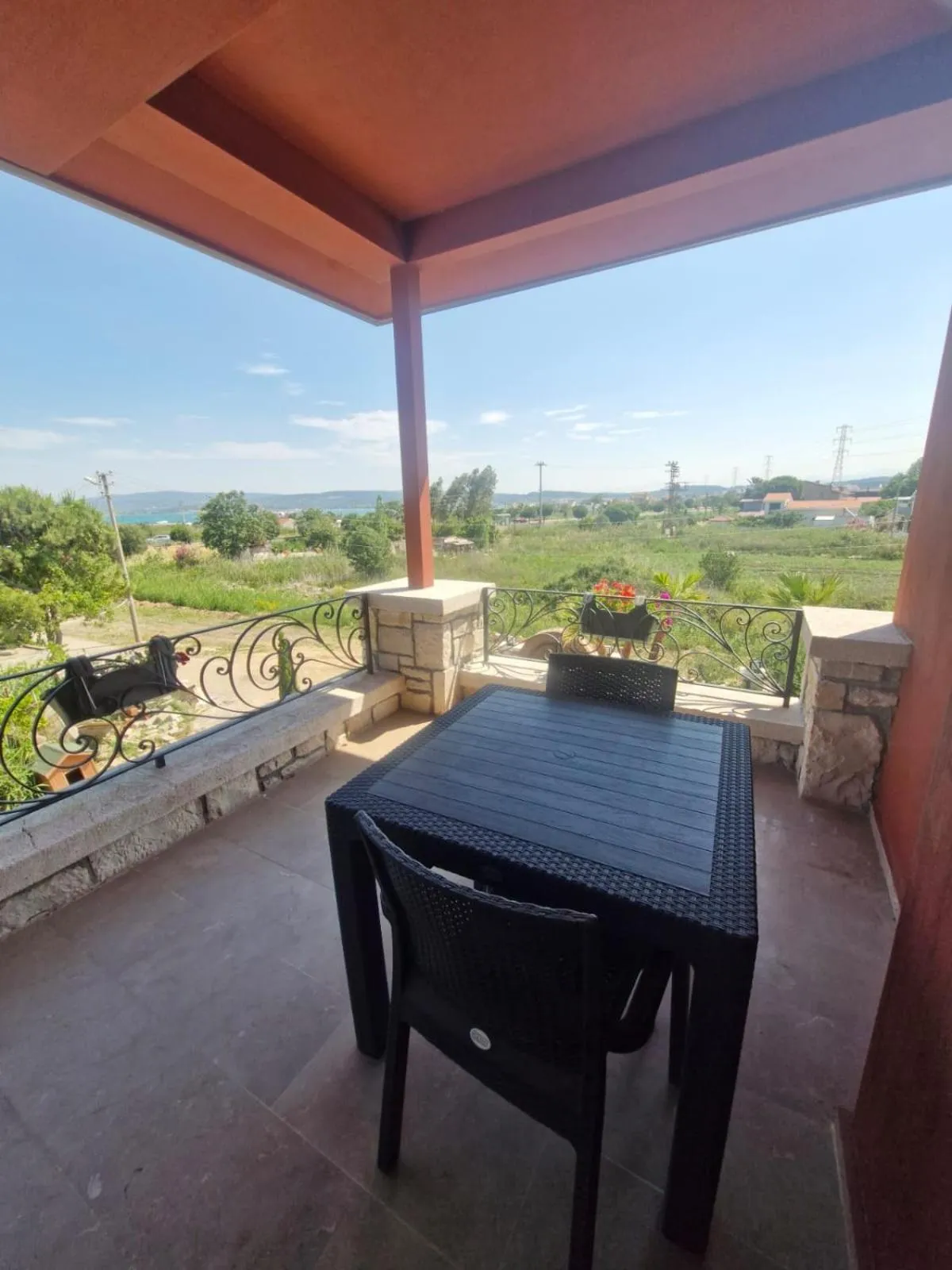 Natural landscape in Velder House Urla