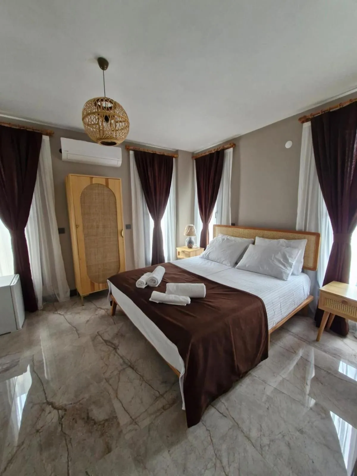 Bed in Velder House Urla