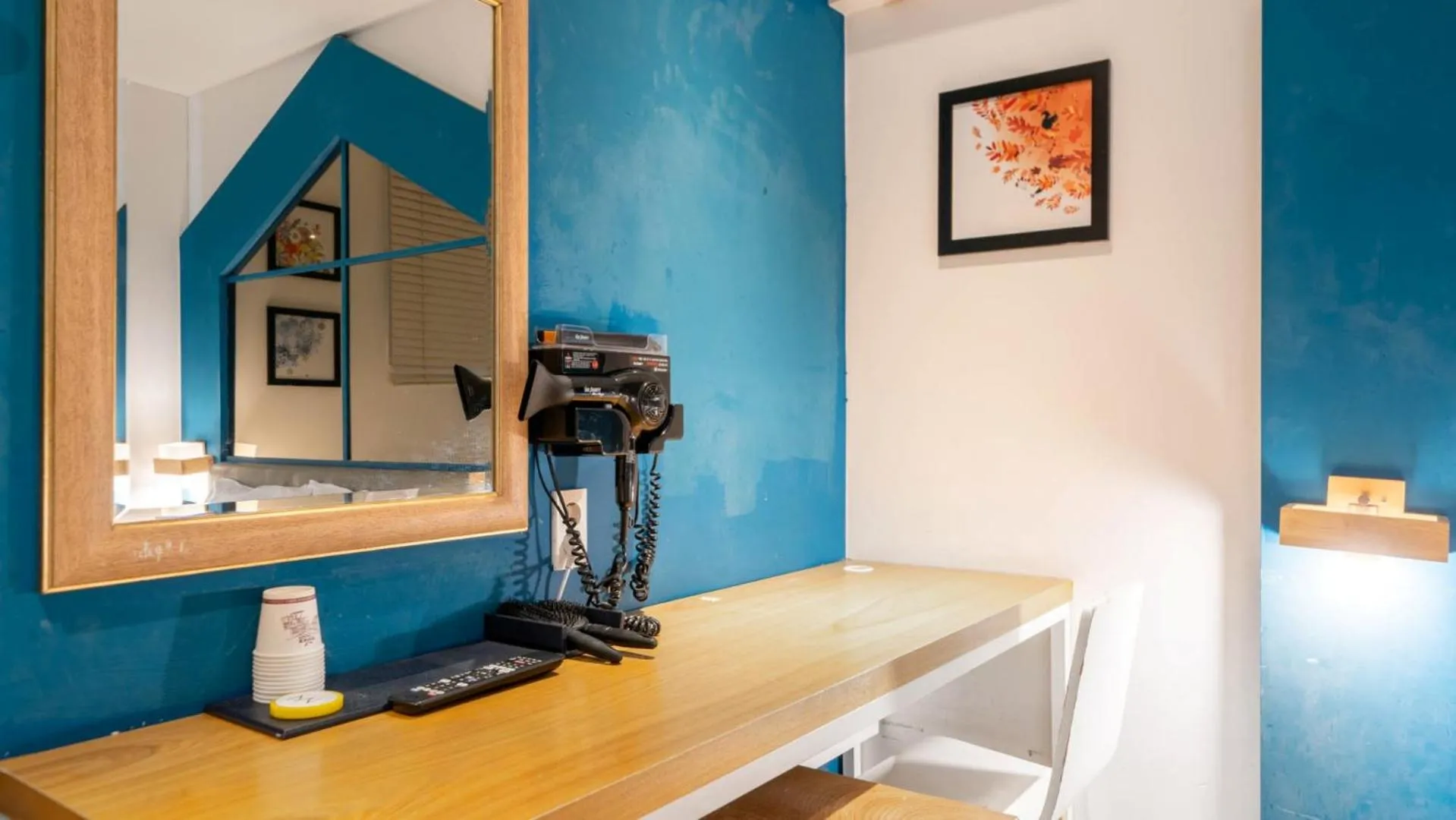 Dining area in NU Hotel