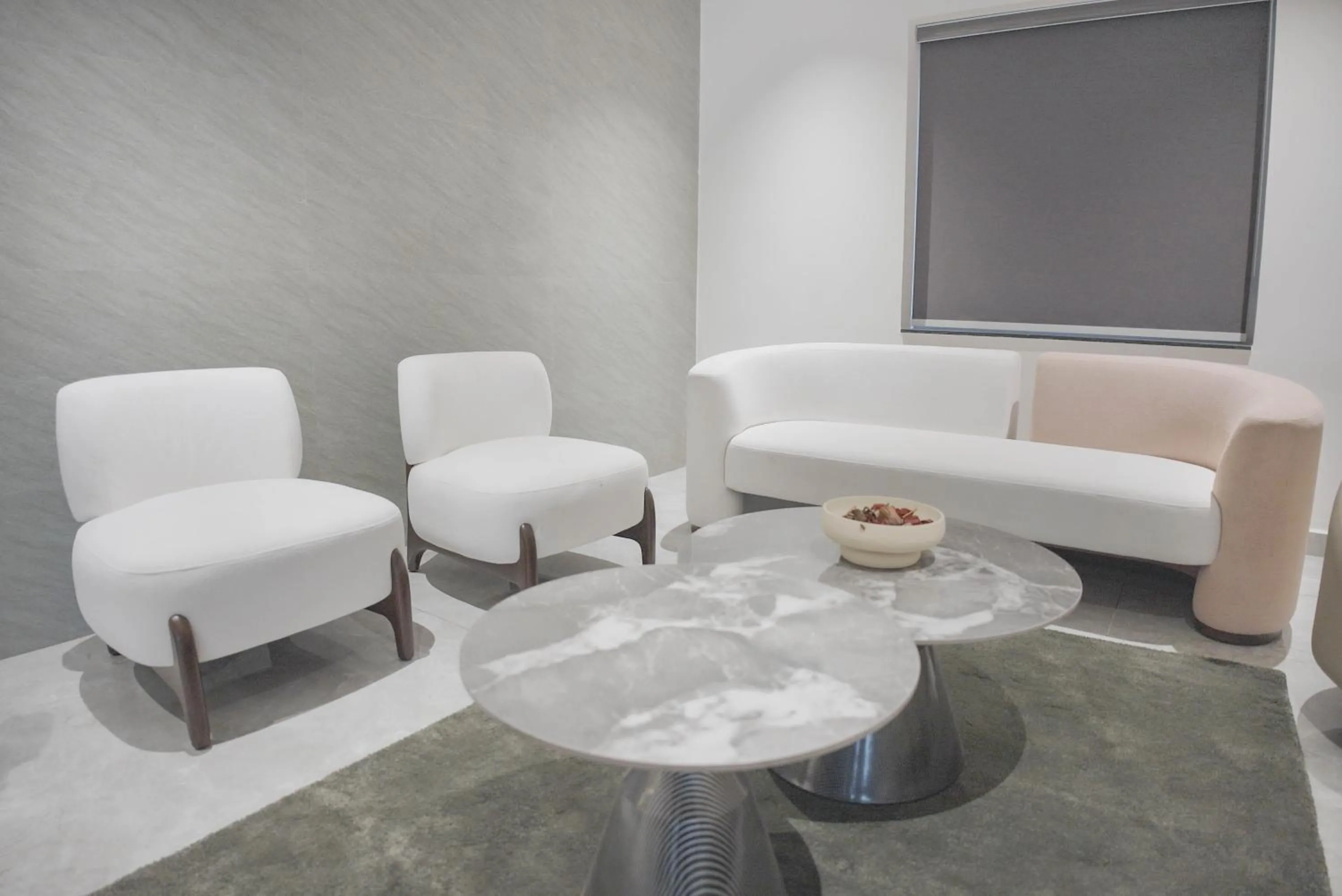 Seating area in Casa Hotel, Madhapur