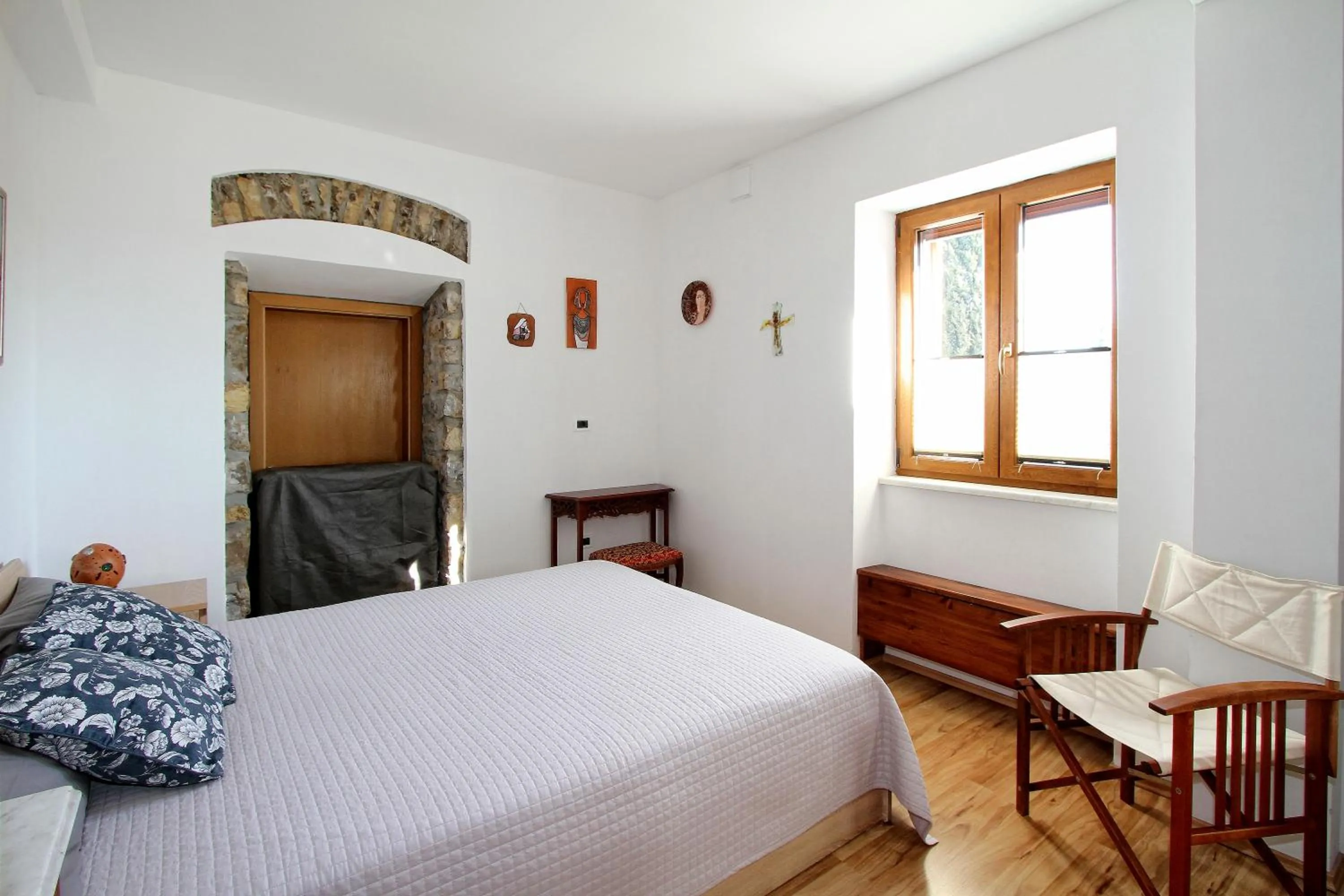 Bedroom, Bed in Apartment Dezo Istria