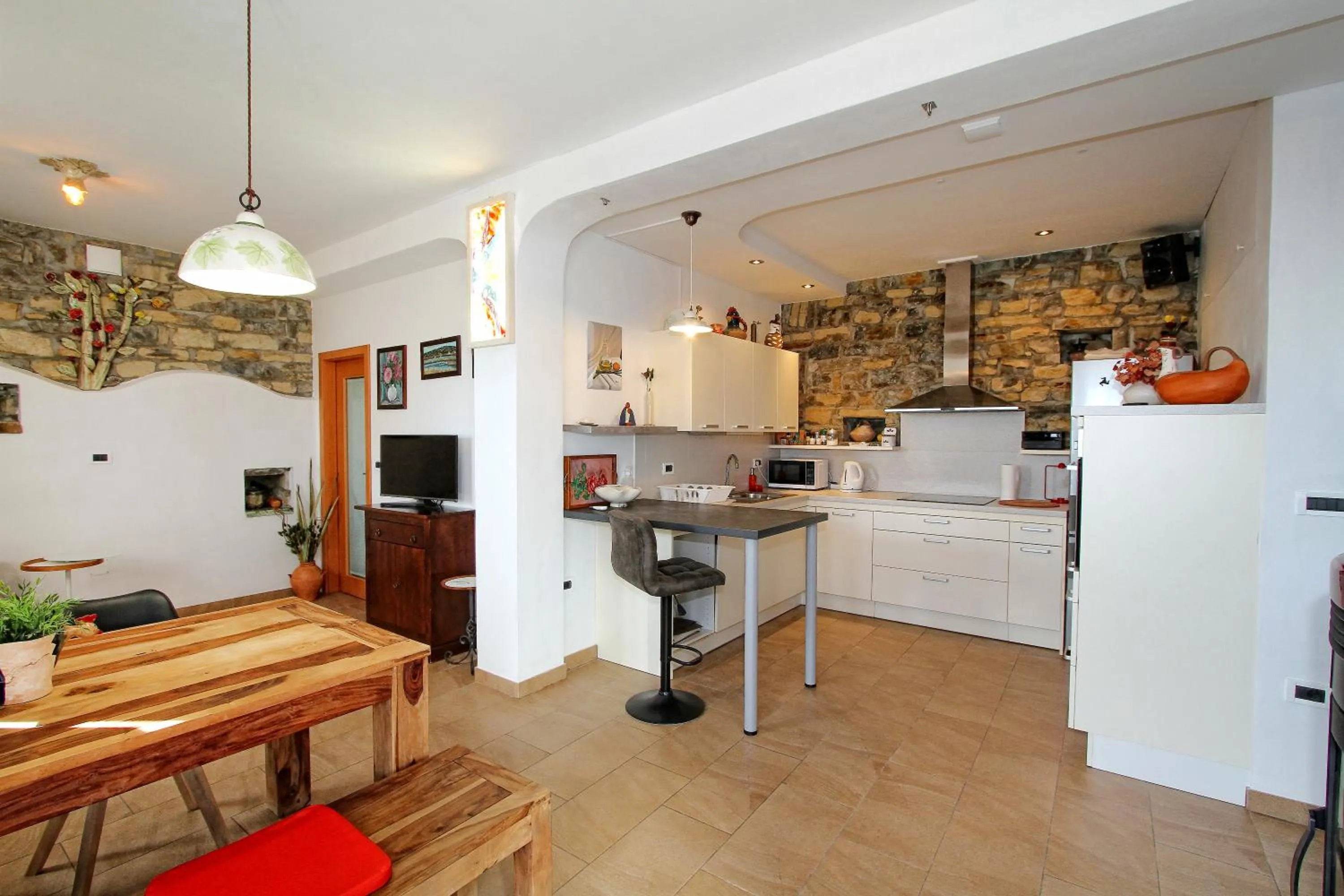 Kitchen or kitchenette in Apartment Dezo Istria