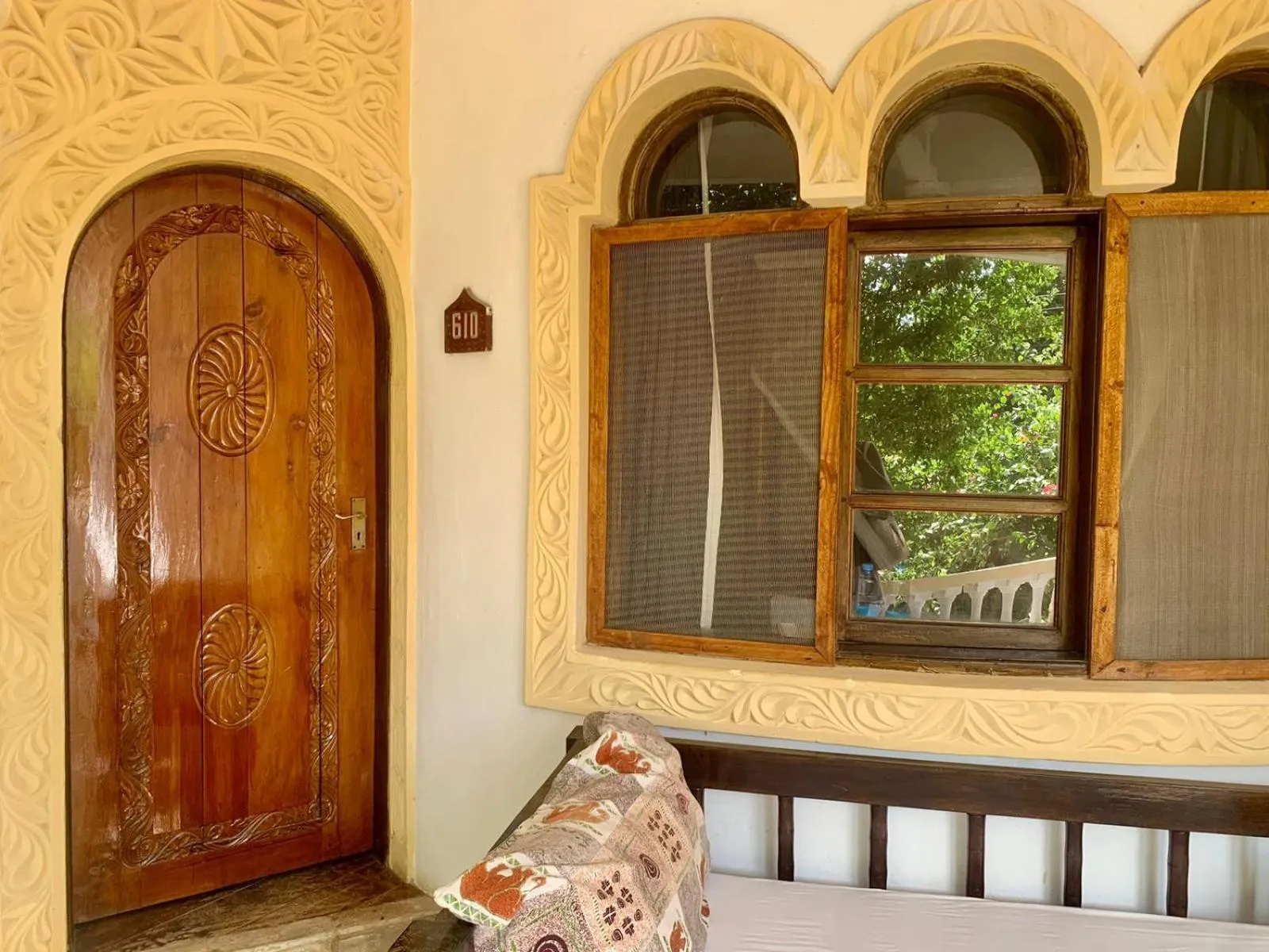 Facade/entrance in Lily Palm Resort