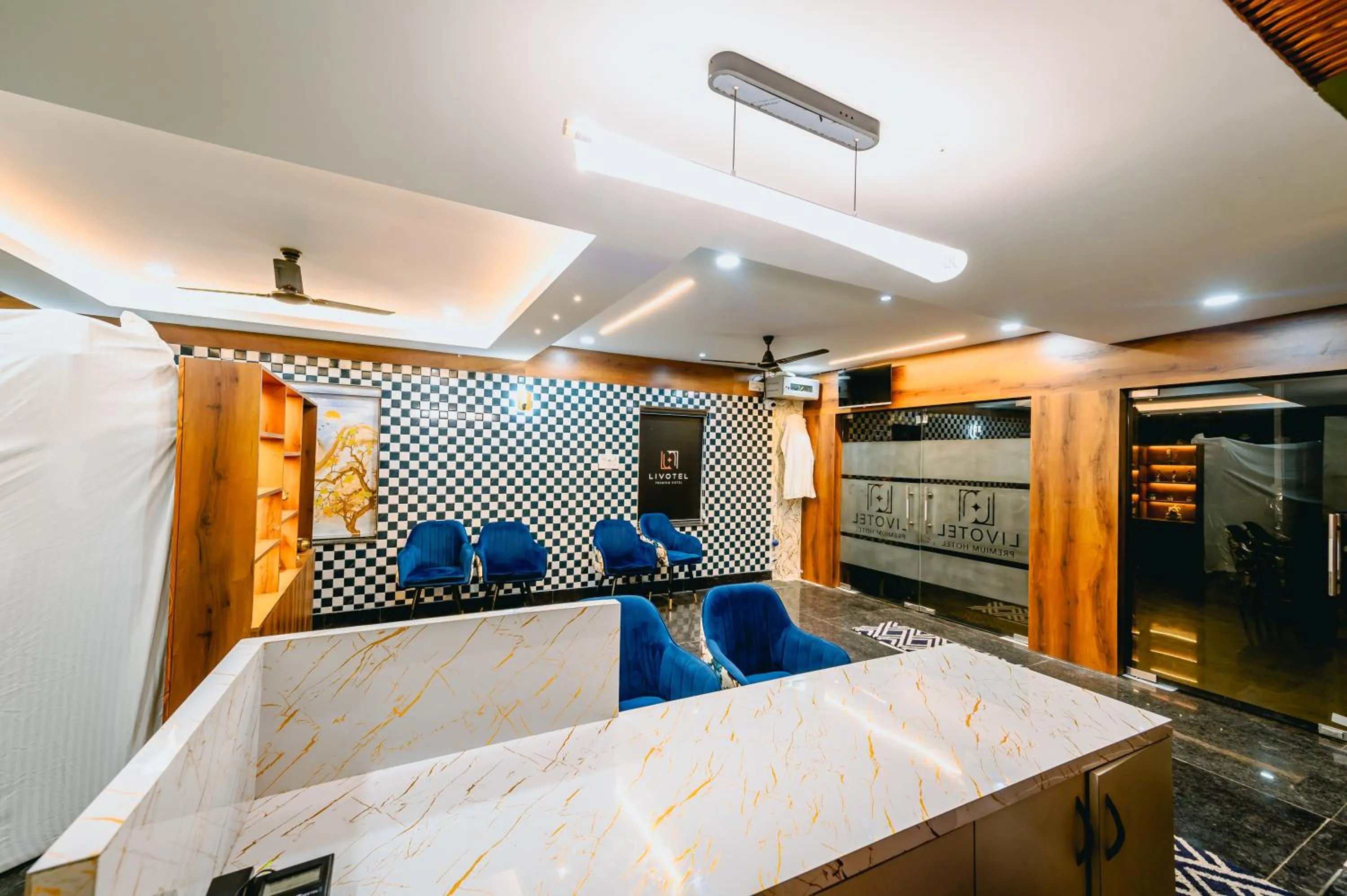 Lobby or reception in Livotel Premium Hotel
