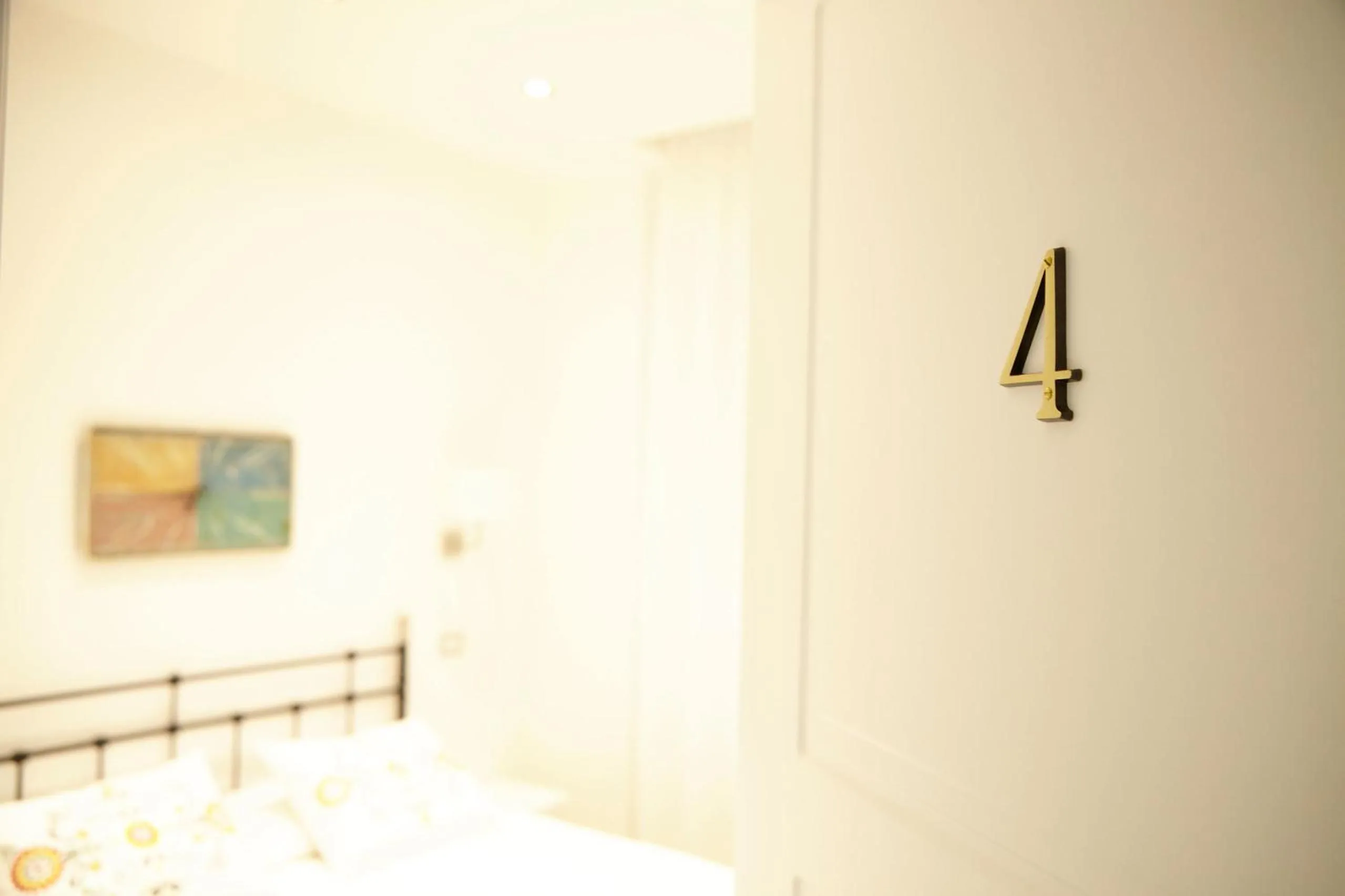 Decorative detail, Bed in Affittacamere Arosio