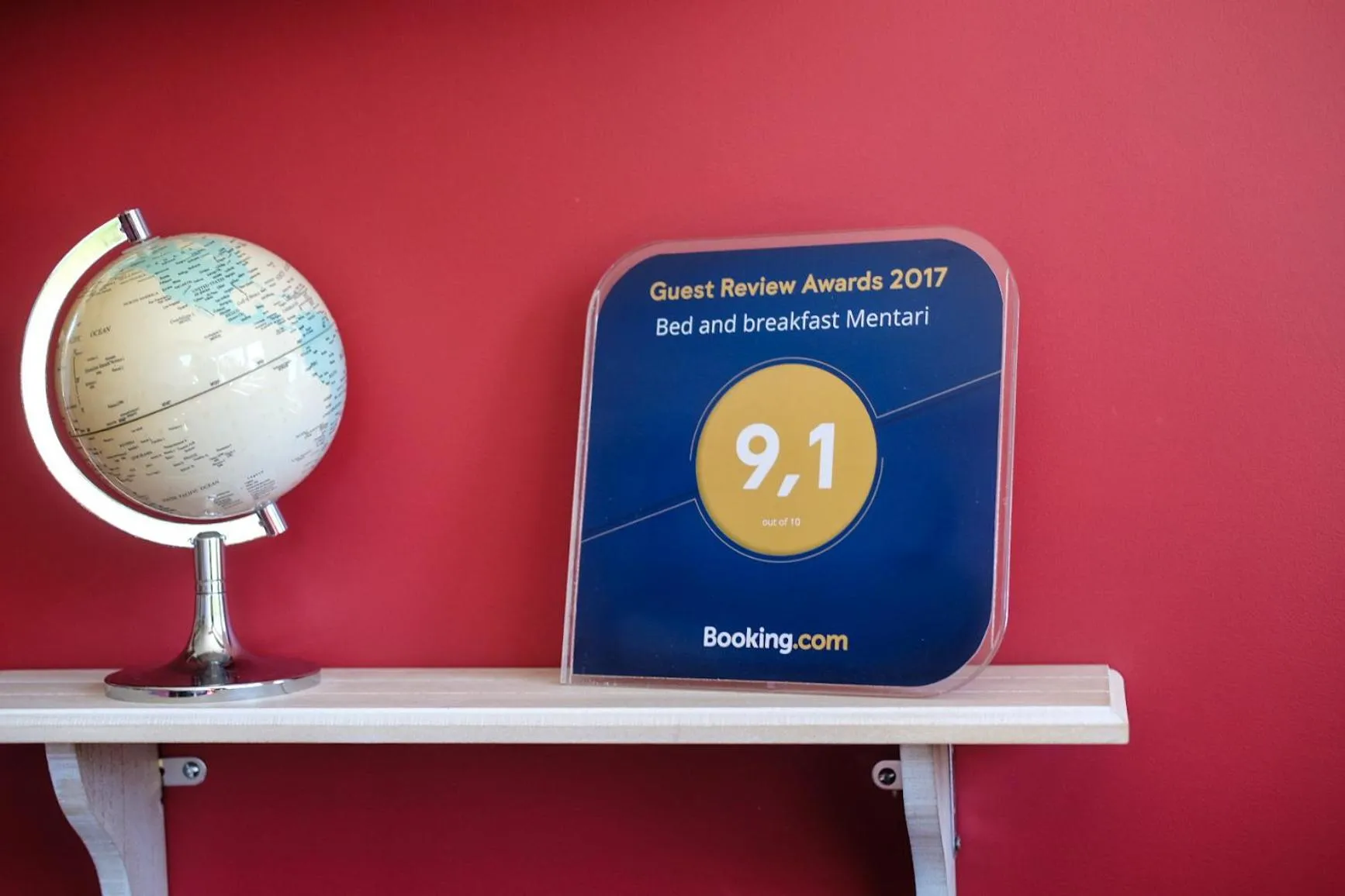 Decorative detail in Bed and breakfast Mentari