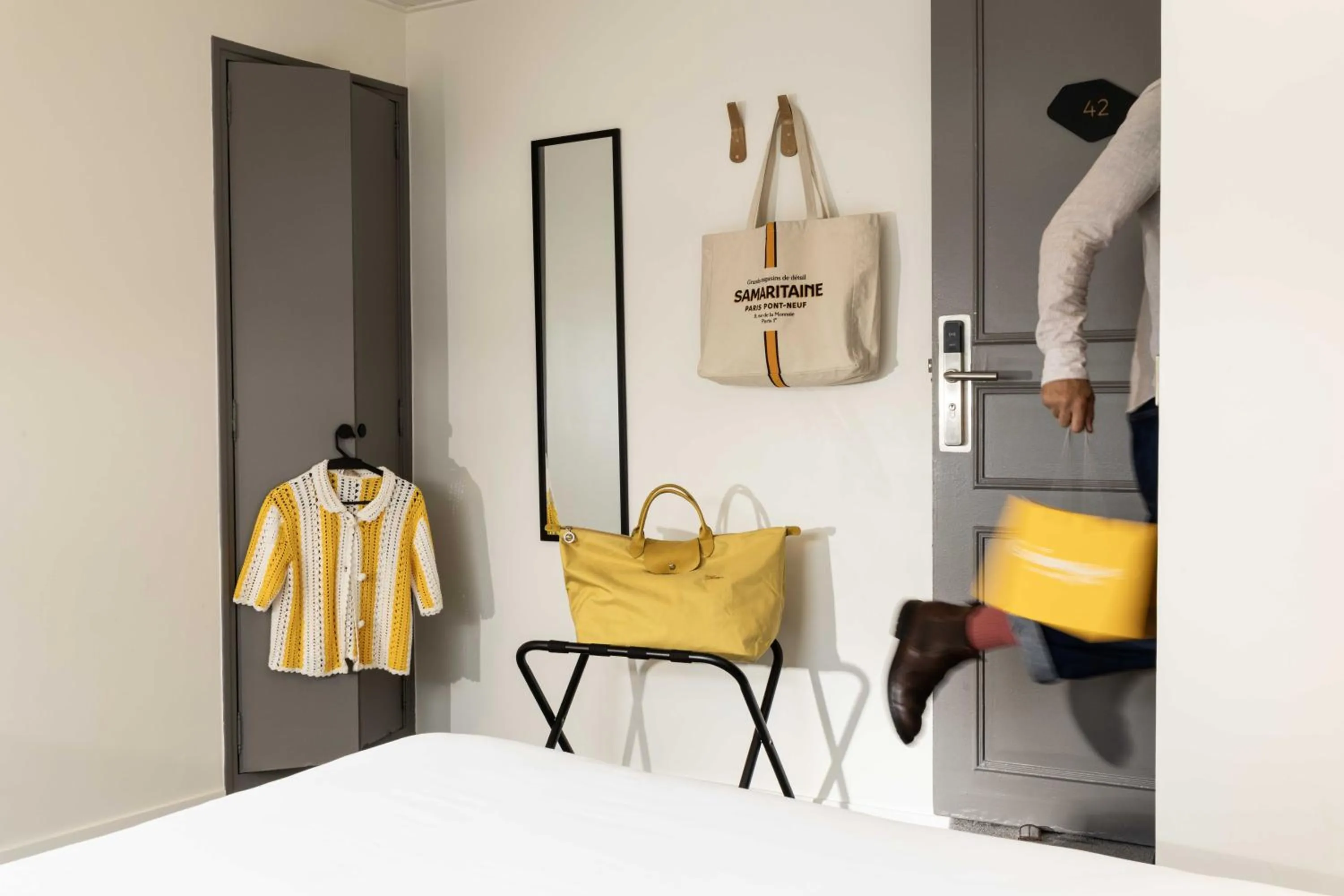 Bedroom in Hôtel Korner Châtelet